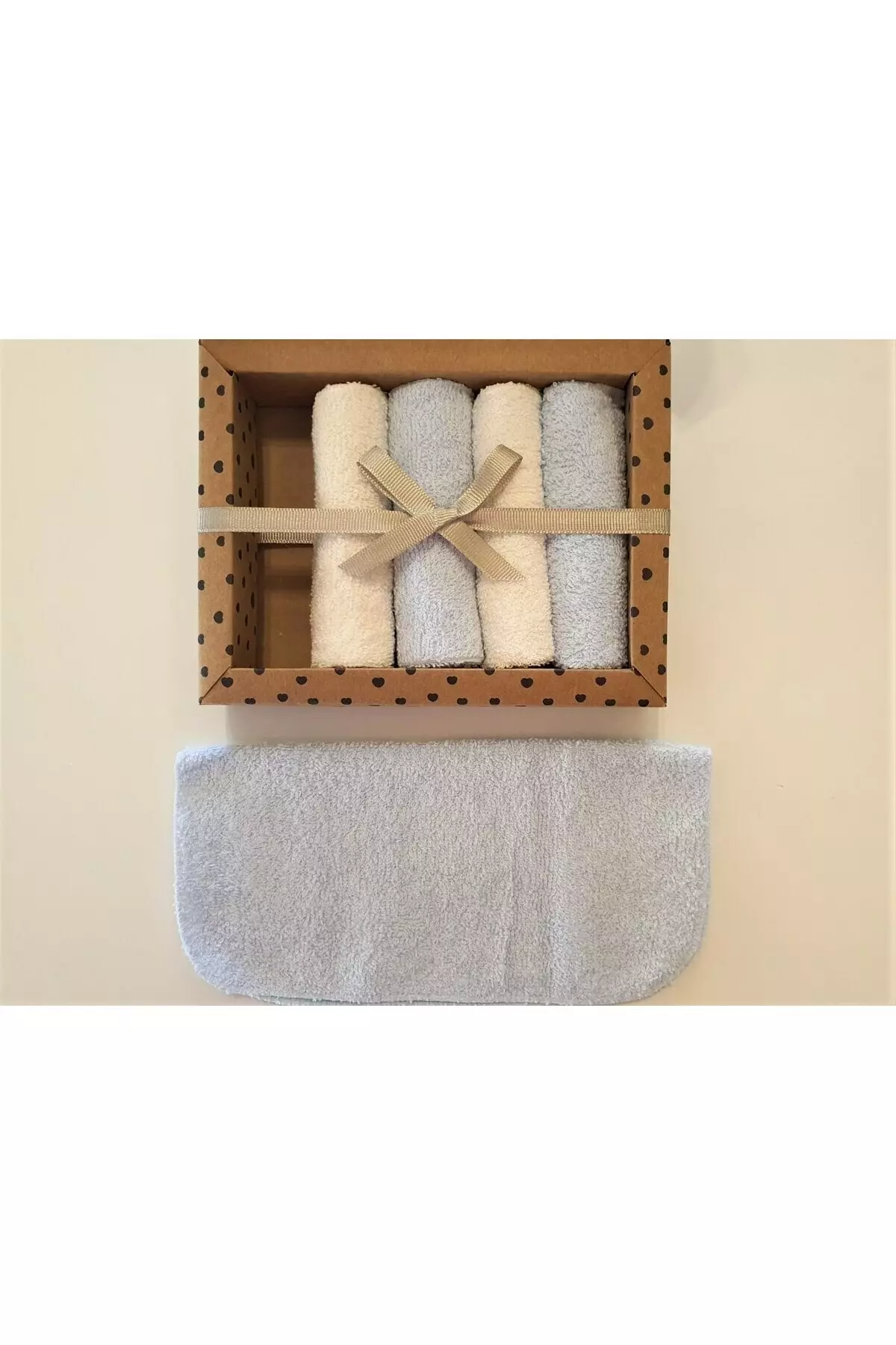%100 Cotton 10-piece Baby Towel Bib