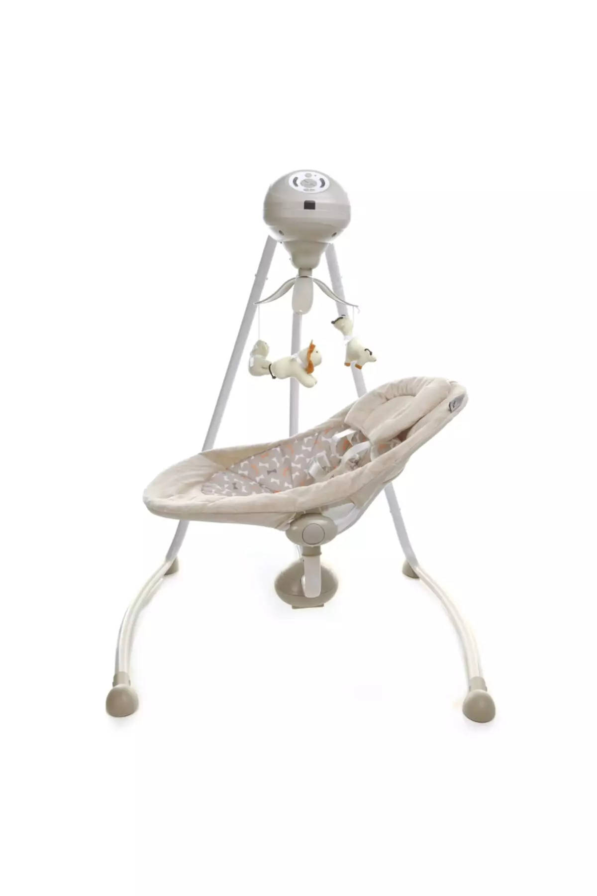 Baby Plus Wind Automatic Toy Baby Swing Beige