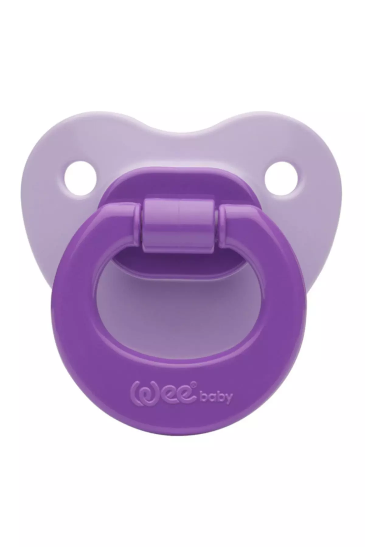 Colorful Pacifier with Mouthpiece Purple No:2 Code: 819