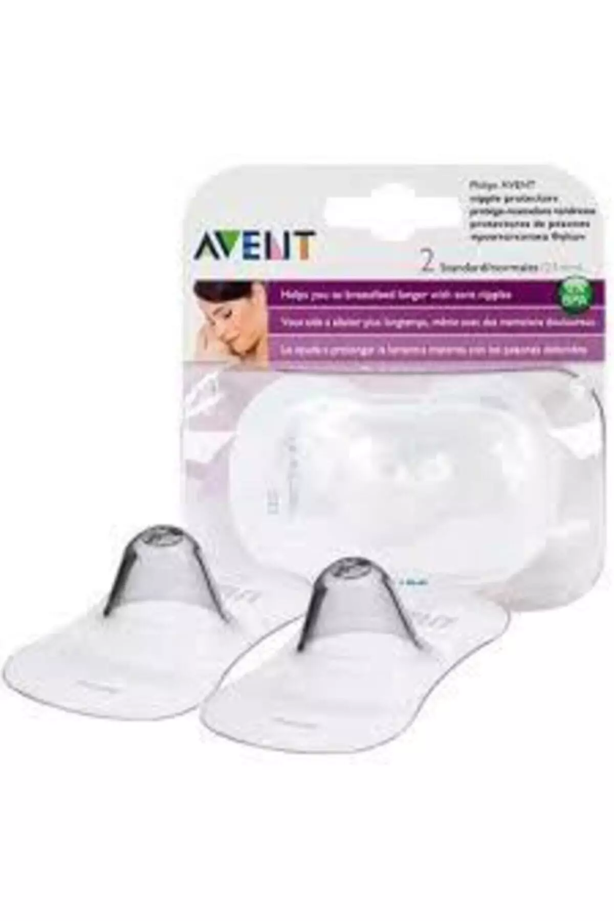 Breast Nipple Protector Butterfly Standard Size 2-pack