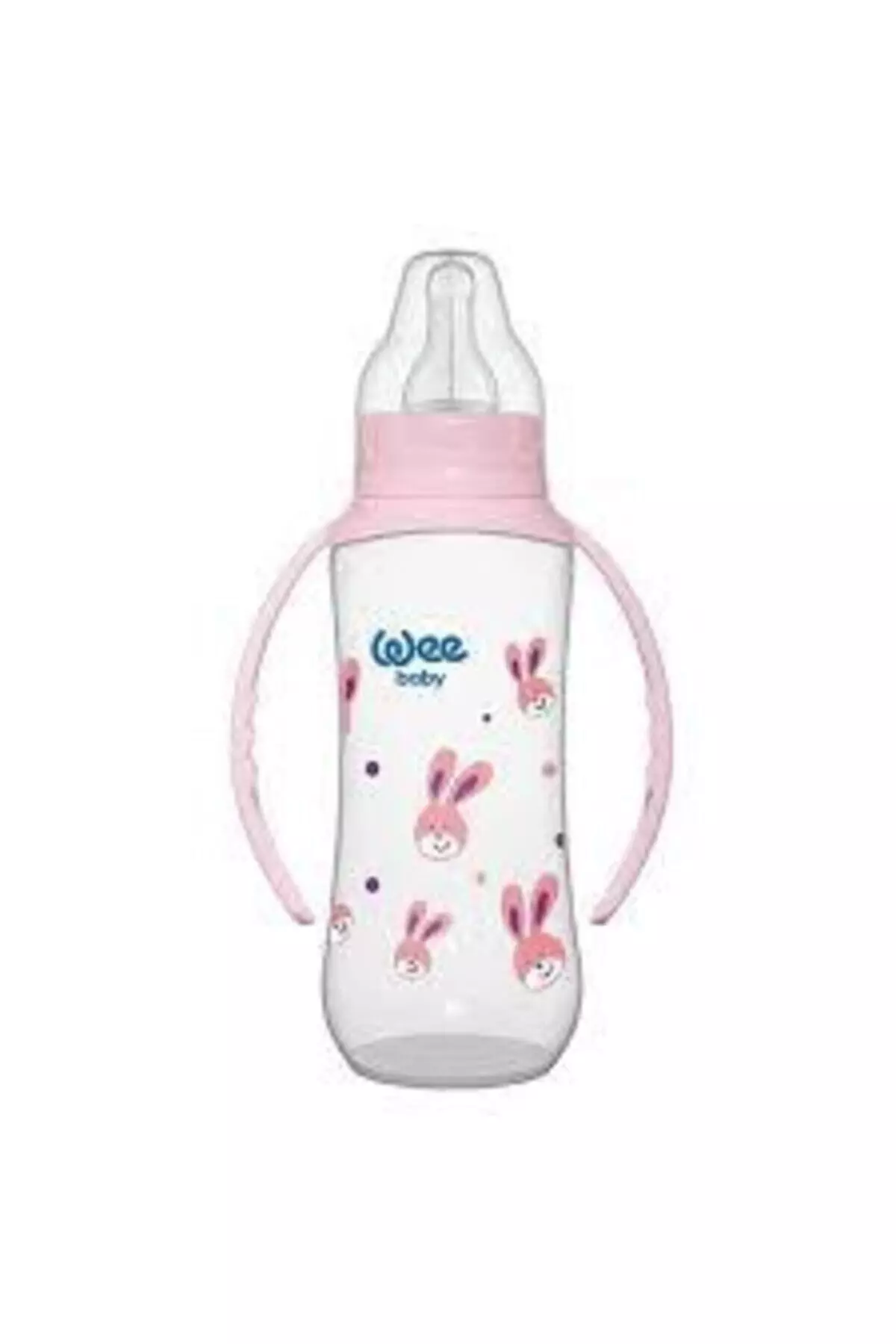 Wee Handle Pp 270 Ml Pink Bottle 745