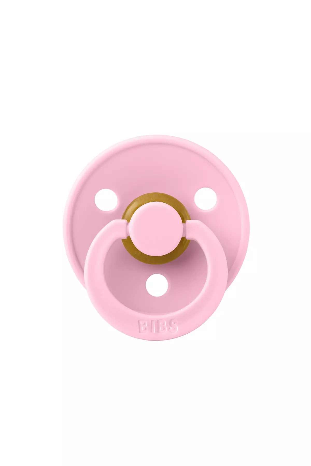 Colour Rubber Pacifier - Baby Pink 6+