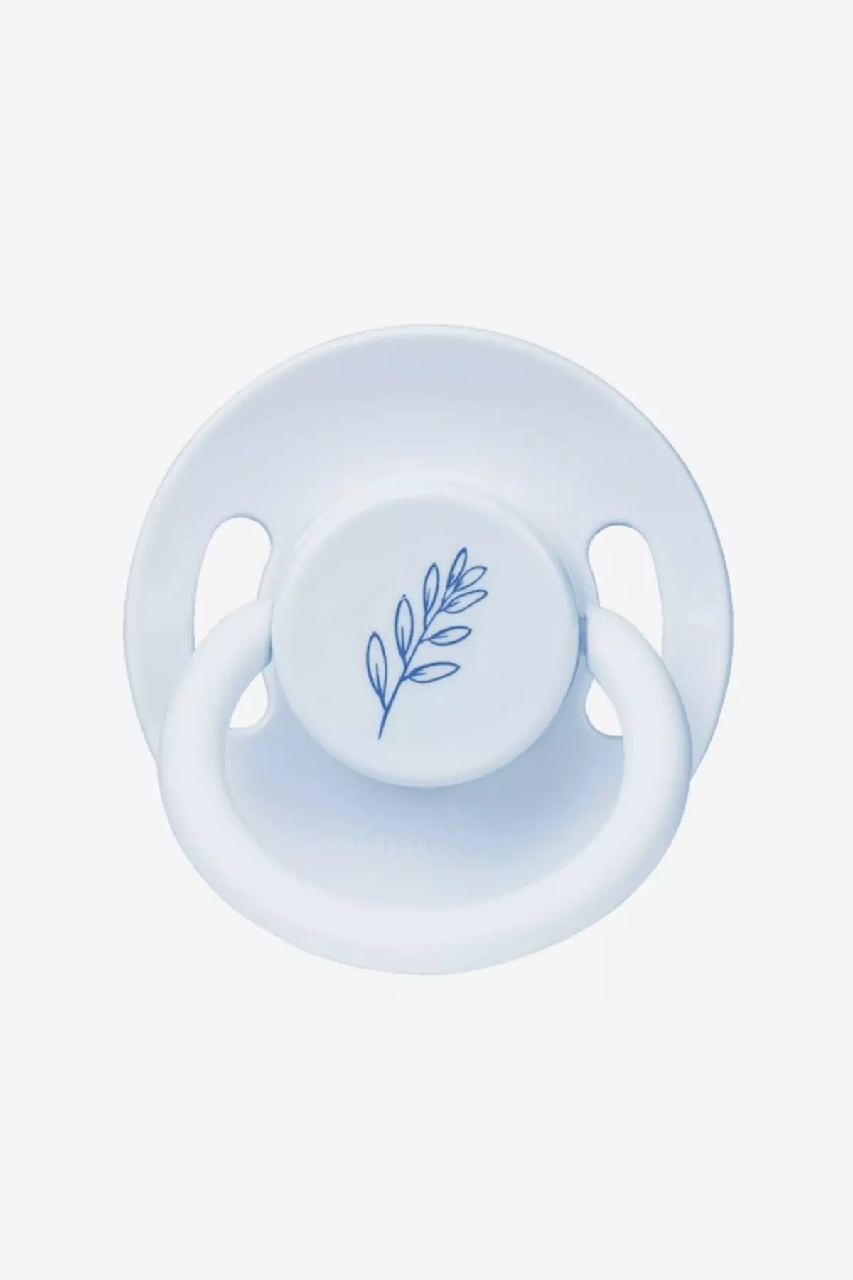 Wee 699 Pure Round Rubber Pacifier No 2