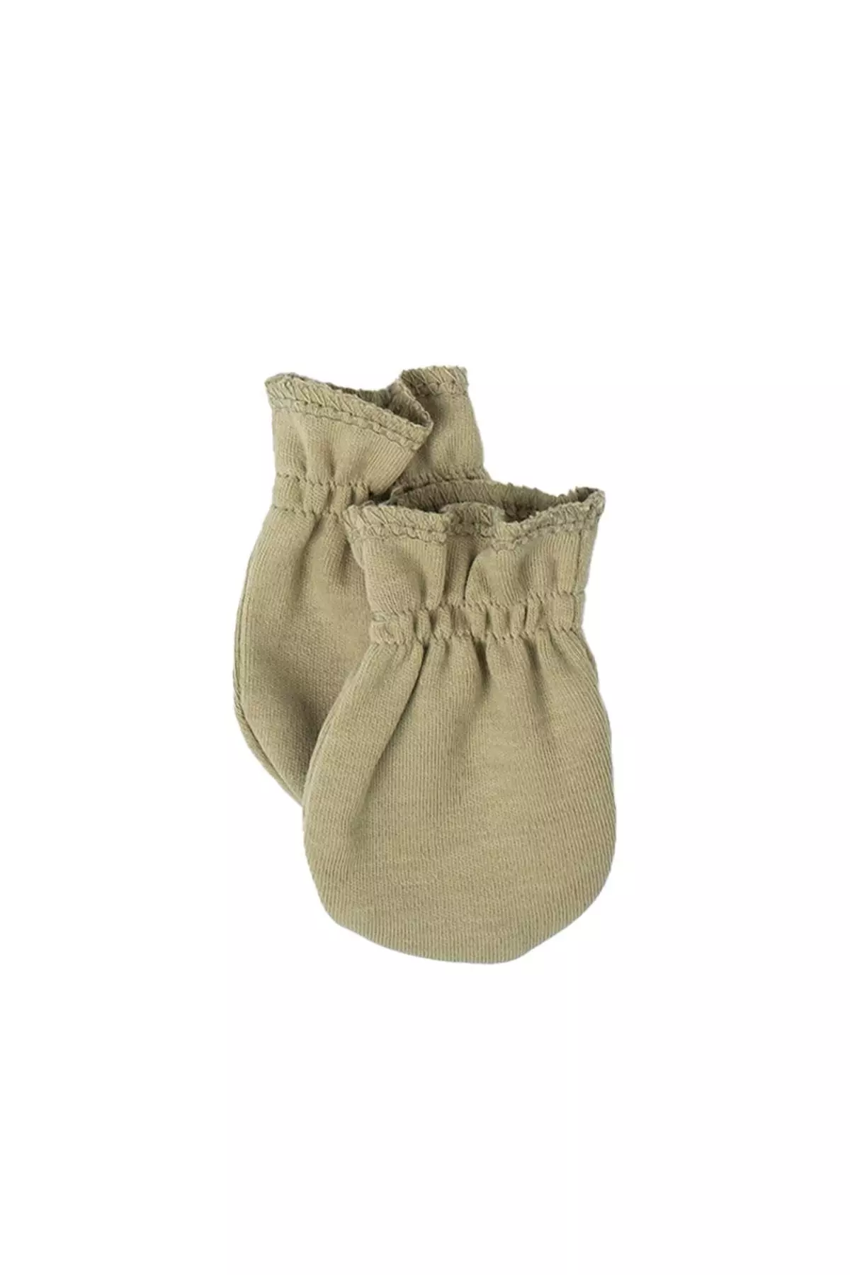 Newborn Olive Organic Cotton Gloves