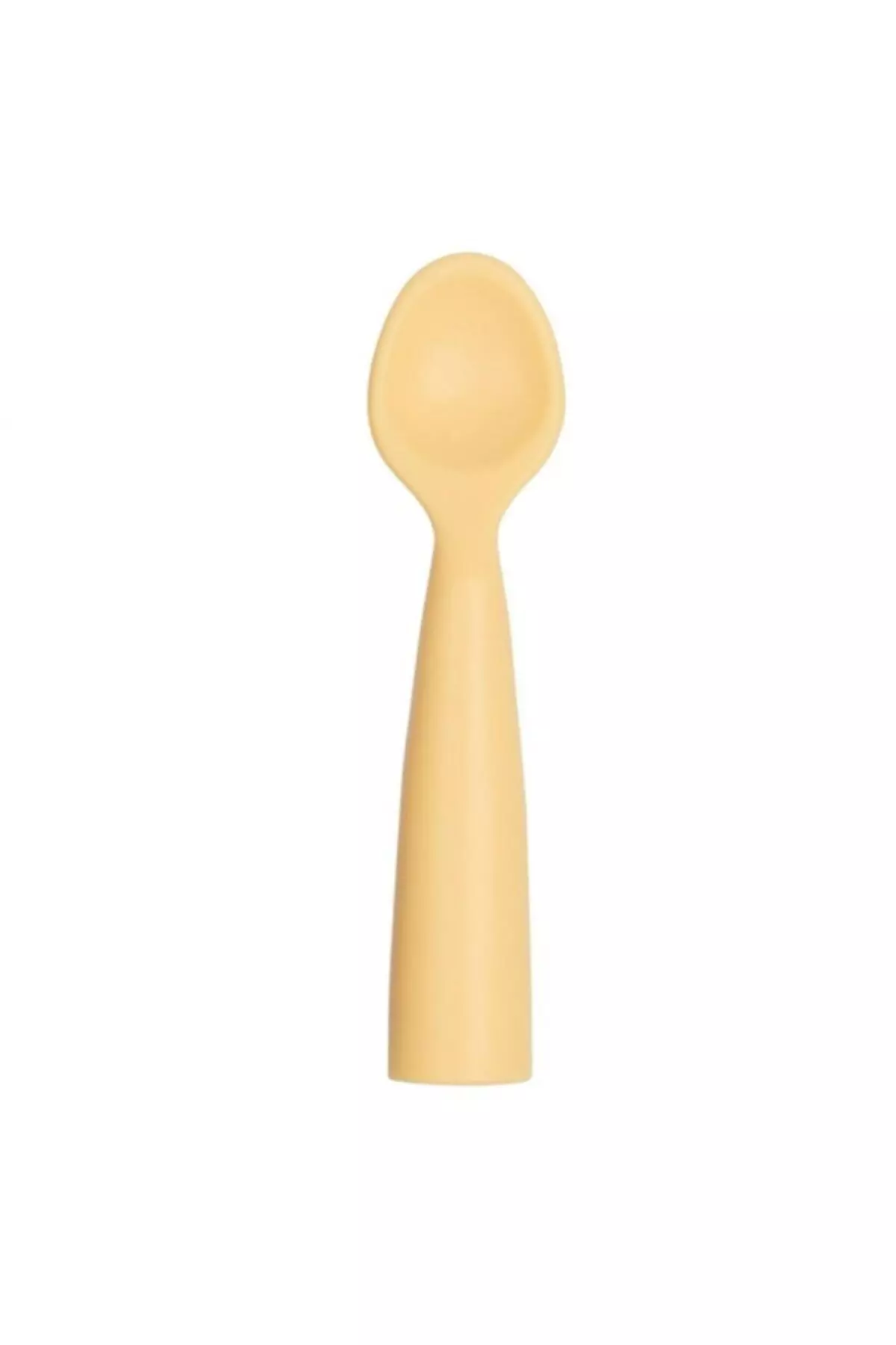 Yellow Yum Yum Silicone Spoon