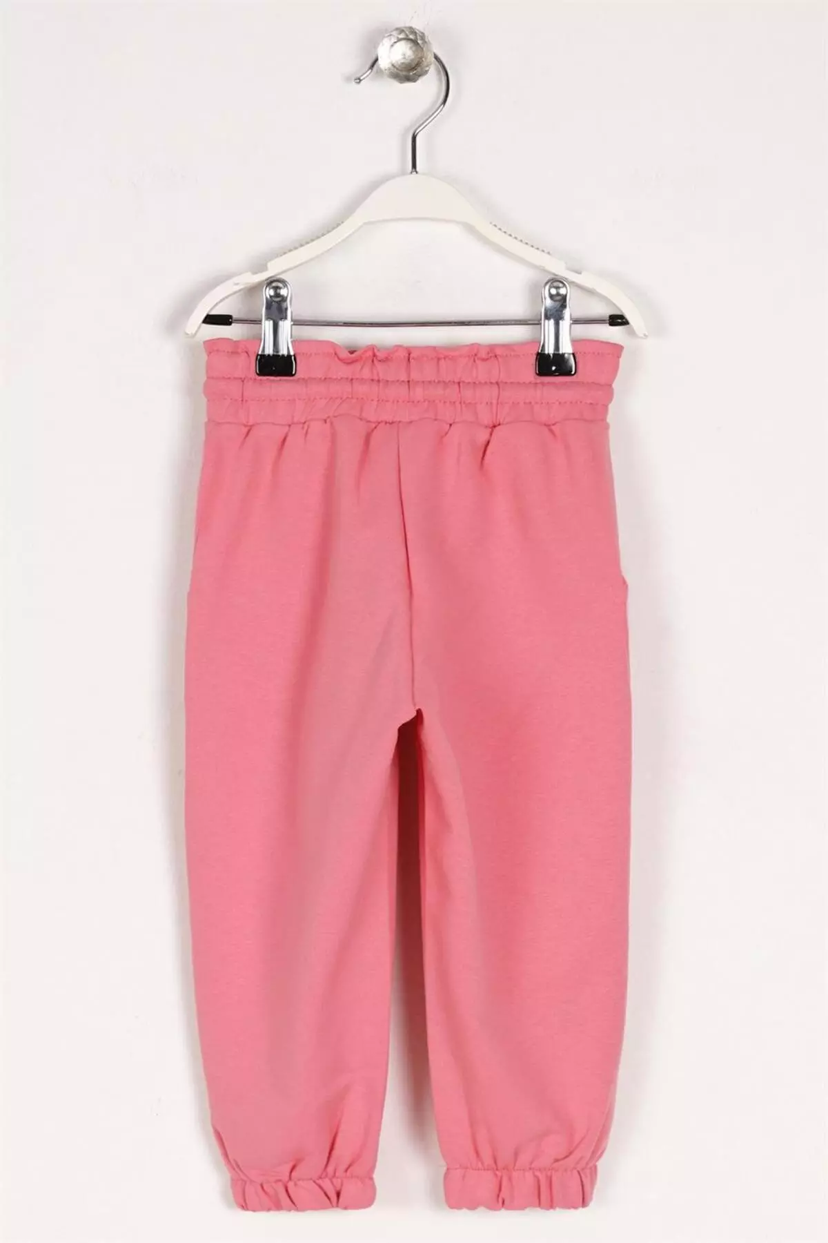 Girl Child Pink Elastic Waist Sweatpants