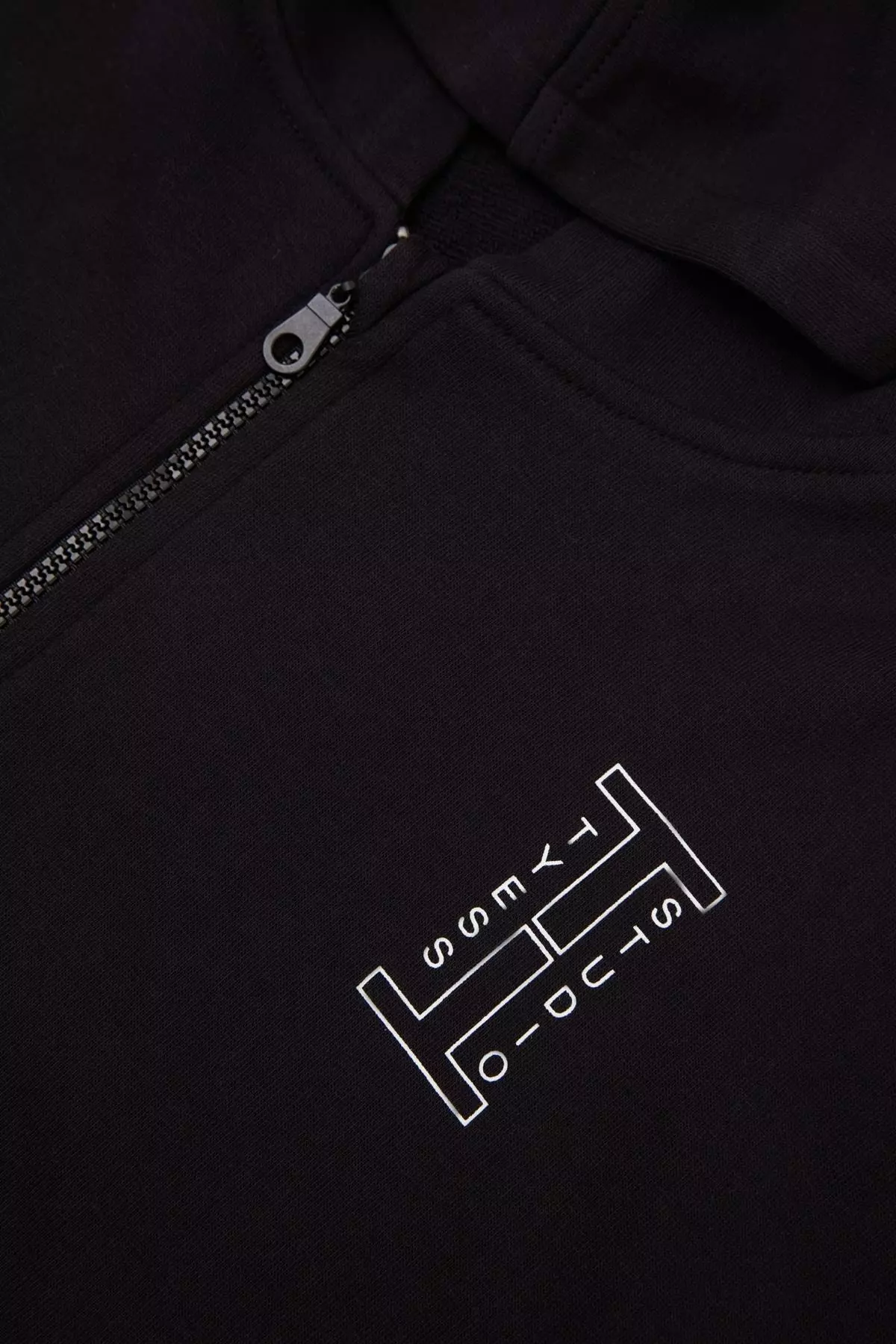 Girl Child Black Sweatshirt 22pfwtj4405