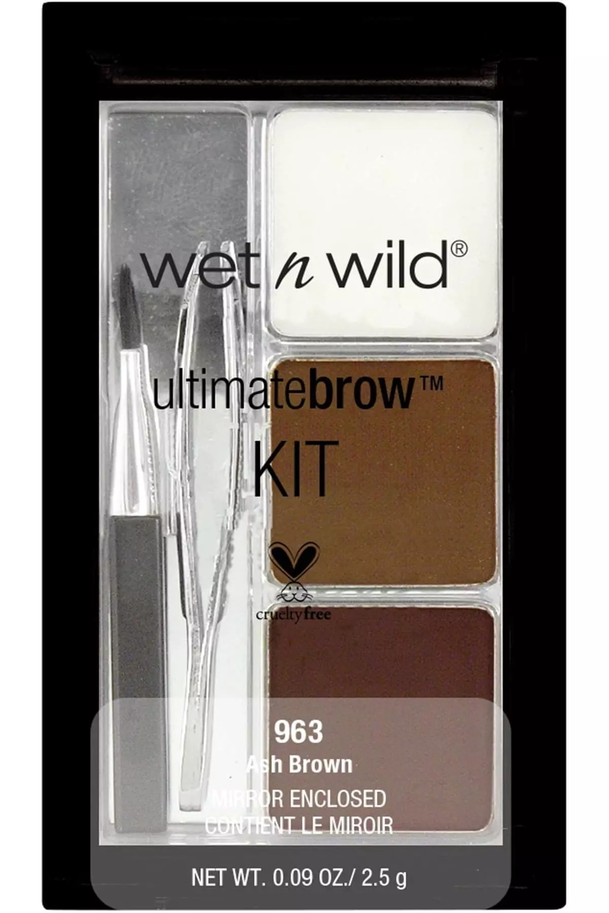 Ultimate Brow Kit Eyebrow Powder Kit - Ash Brown Category: Eye Shadow