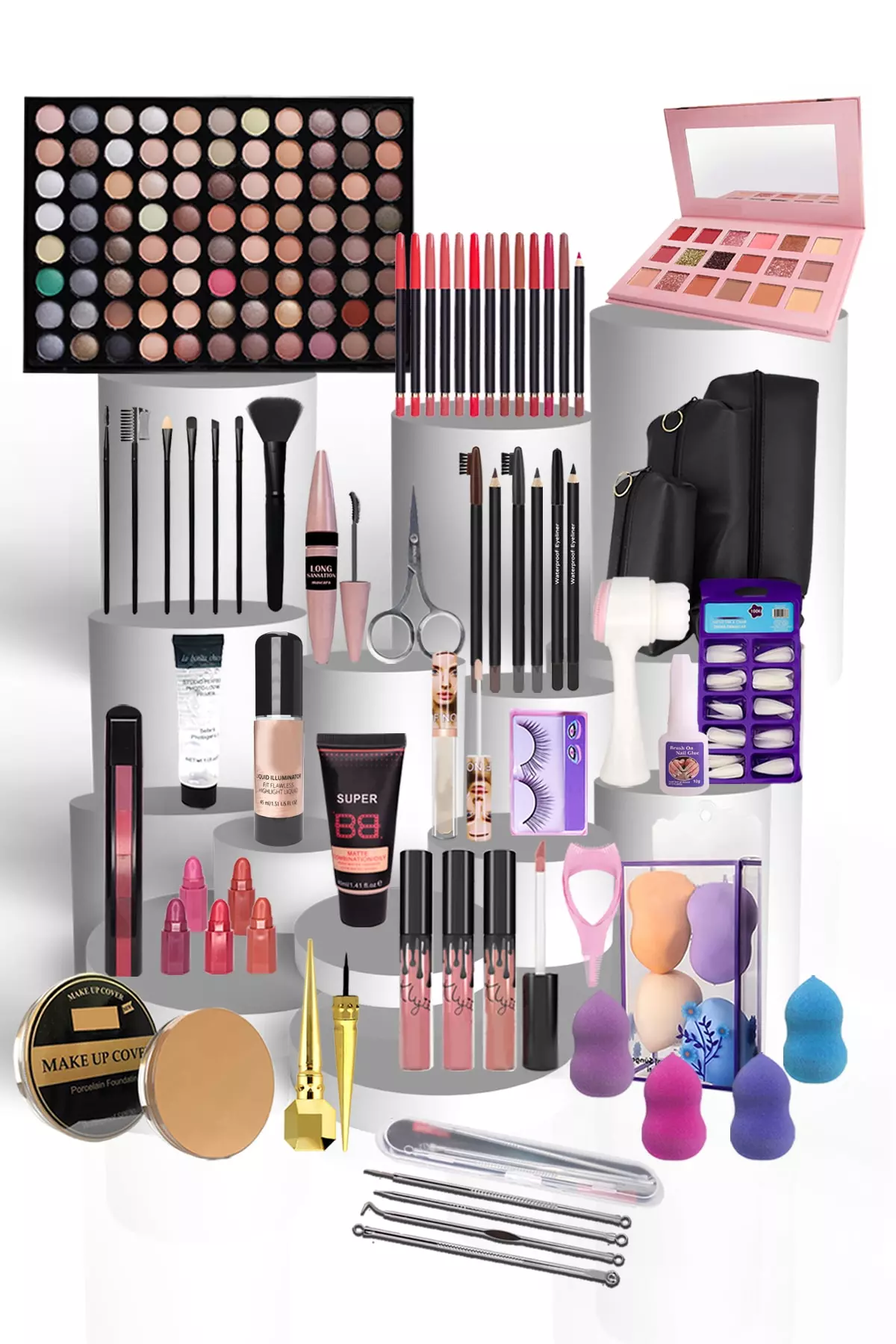 Bride's Dowry Makeup Set 62 Pieces Wheat Tone