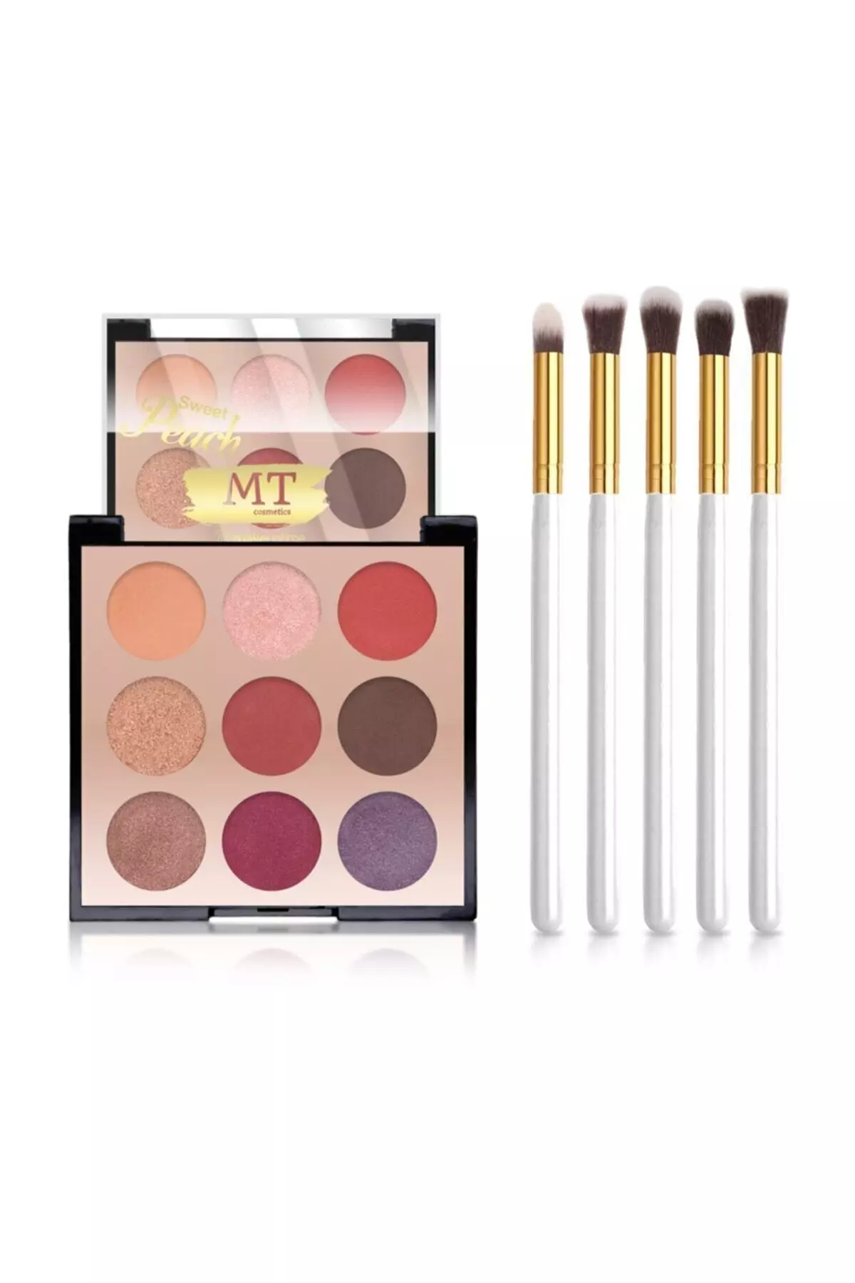 Mt 9-piece Far+5 Piece Makeup Brush Set 02