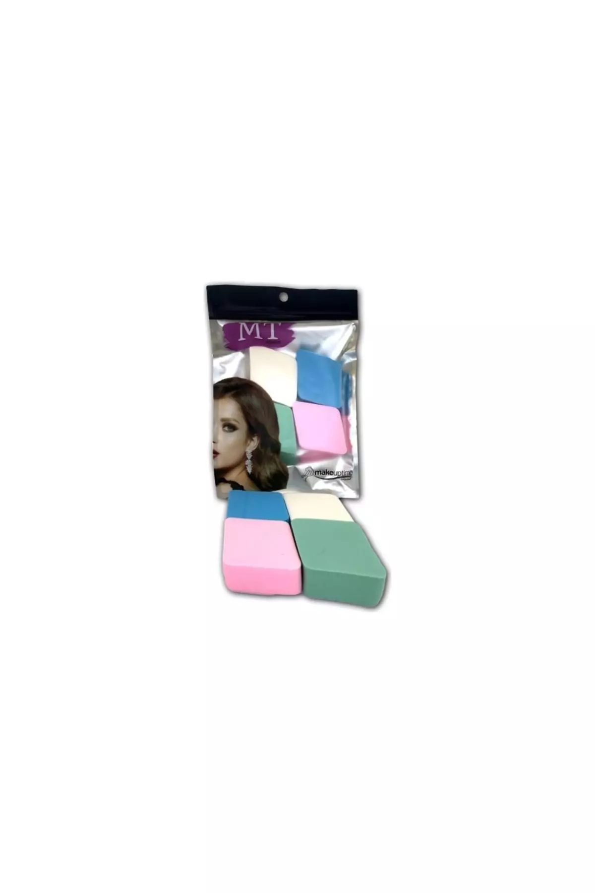 4-piece Baklava Shaped Makeup Sponge