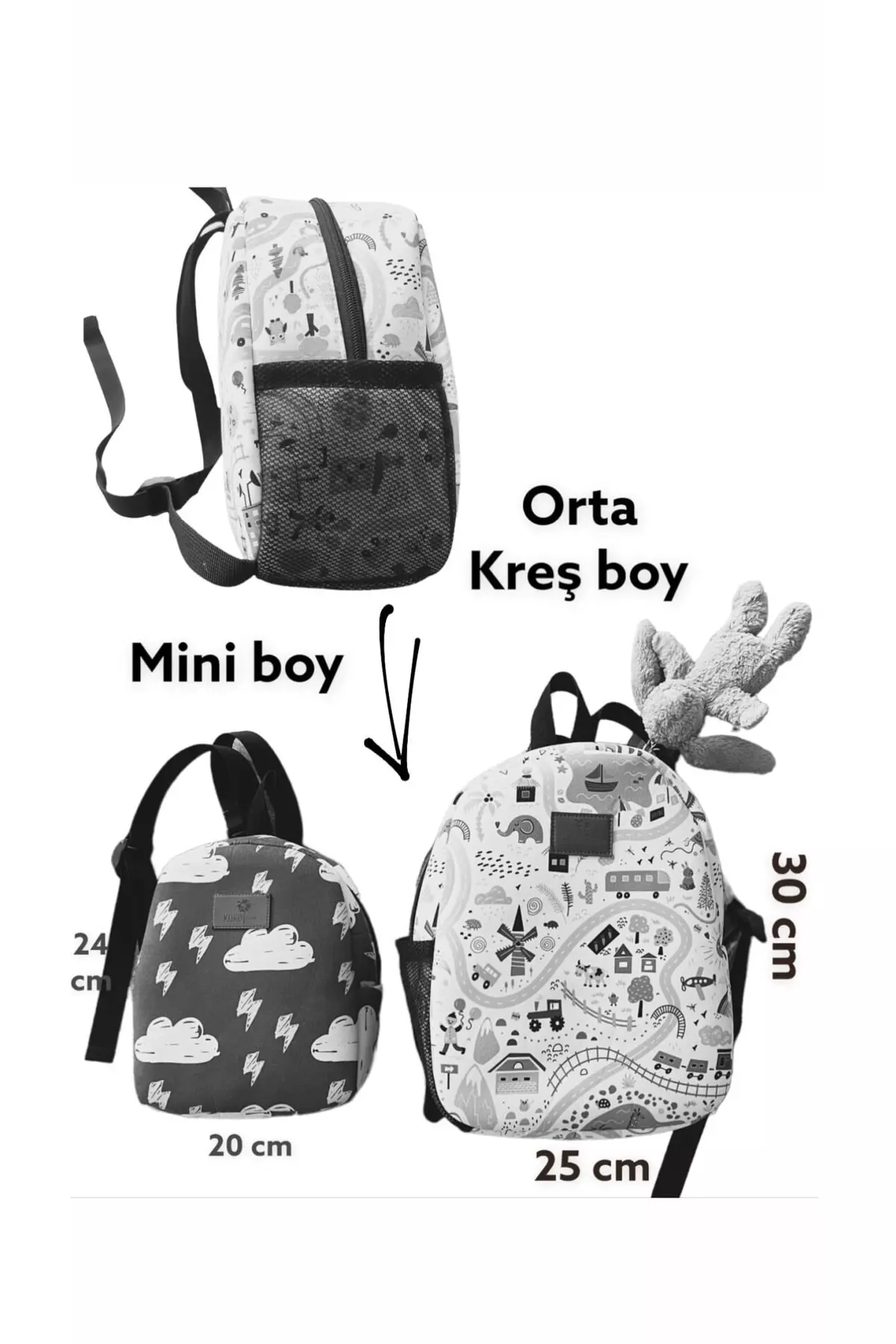 Colorful Kids Medium Size Backpack