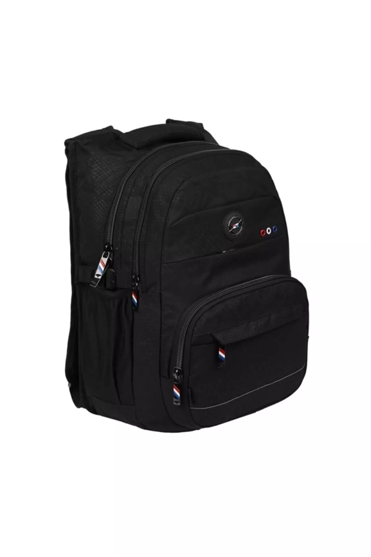 Backpack with Supported Back Structure and Wide Interior Volume, Modern Design, Water Resistant