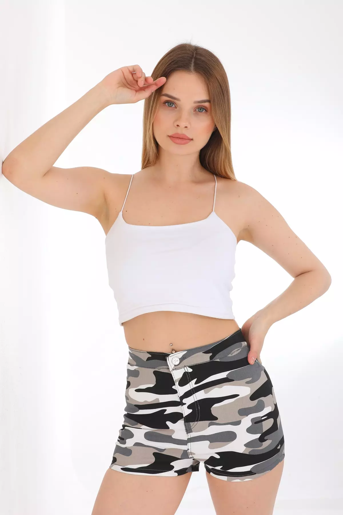 Women's Shaping Mini Lycra Shorts