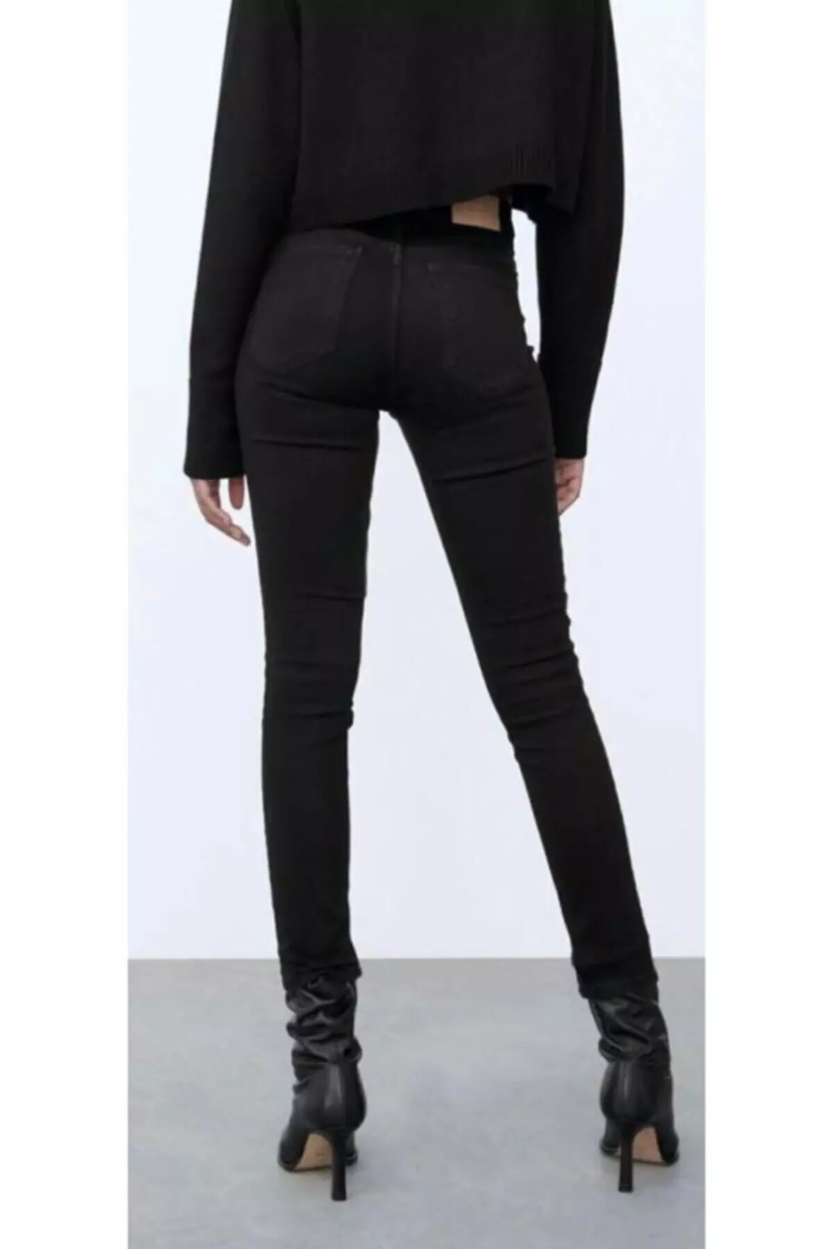 Jessica Solmaz Black Jeans Pants