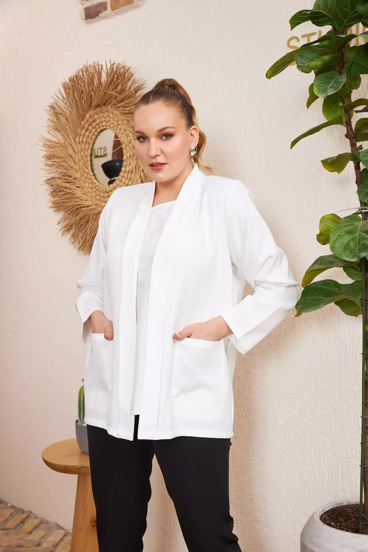 Plus Size Jacket