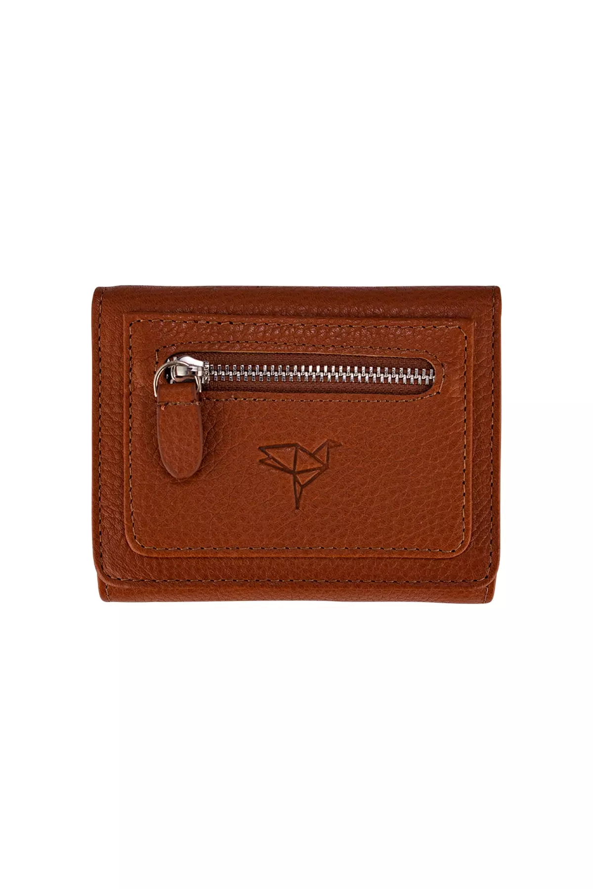 Moon Genuine Leather Brown Women's Wallet