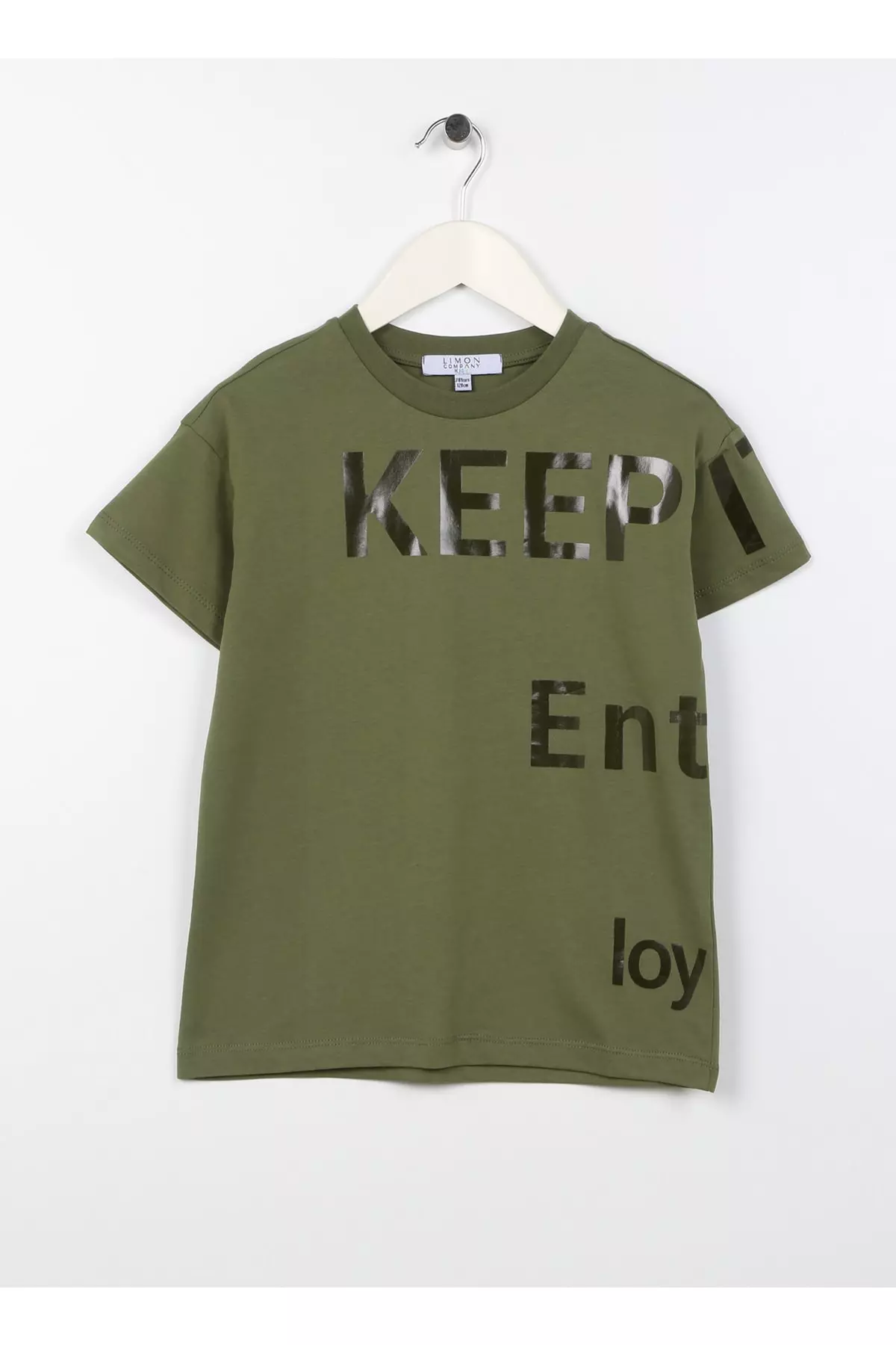 Lemon Printed Khaki Men's T-shirt Keep Boy-23