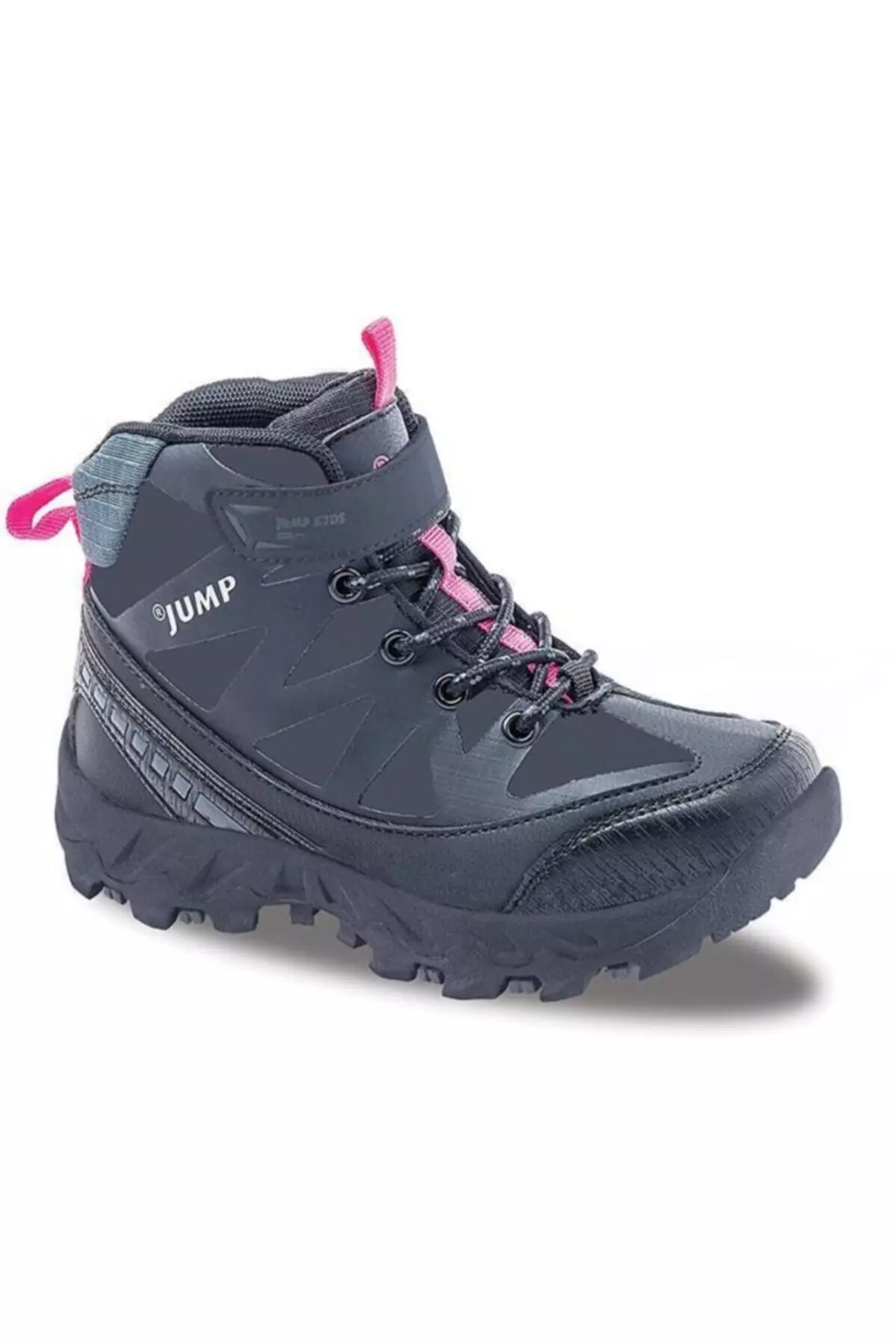 26972 B Black Fuchsia Kids Boot