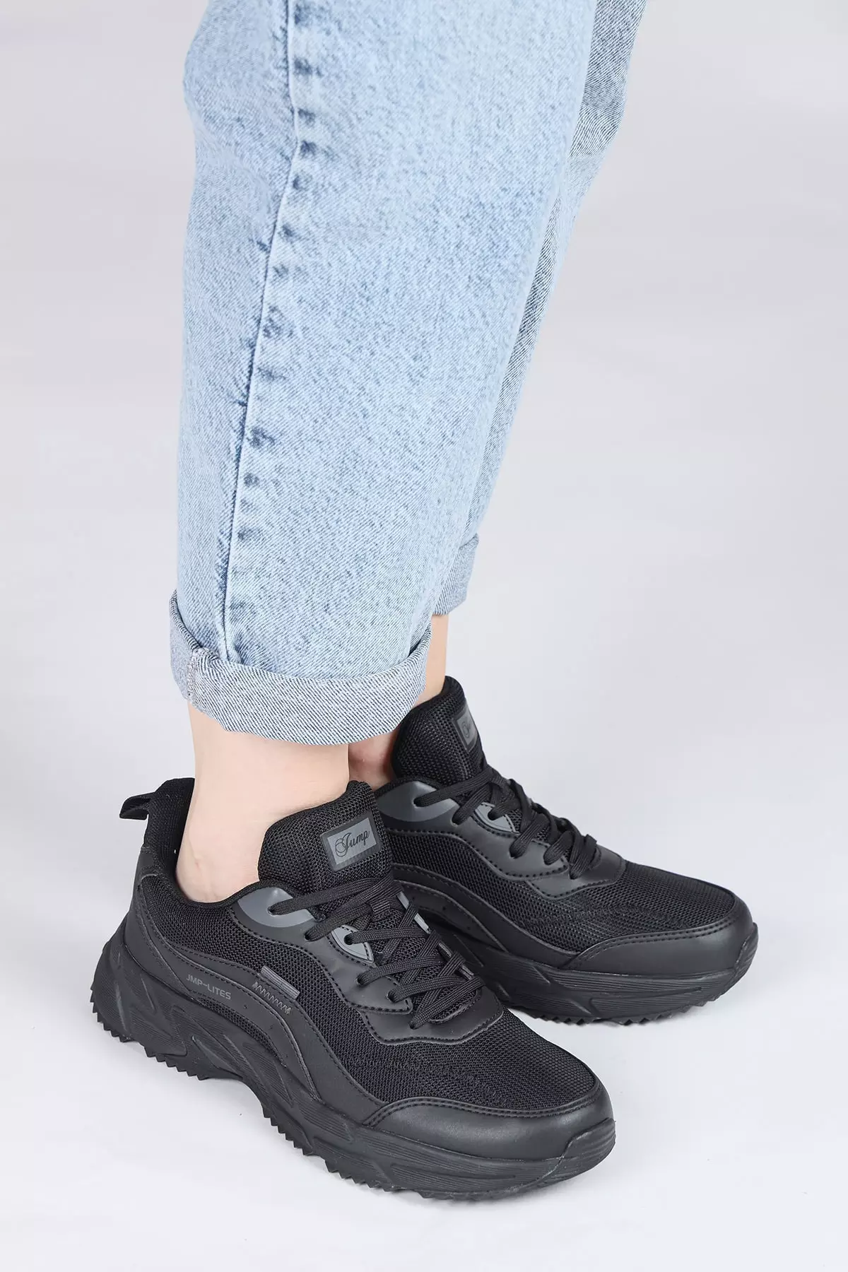 28066 Black Women's Sneaker Casual Sports Shoes