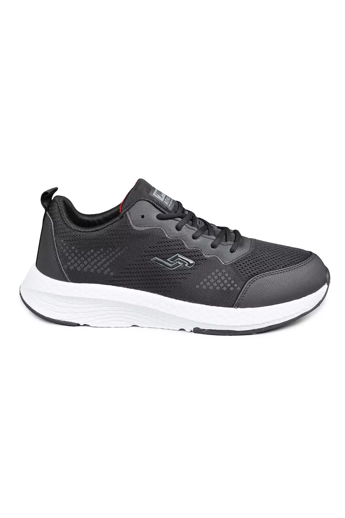 27689 Black - White Men's Sneaker Daily Sports Shoes