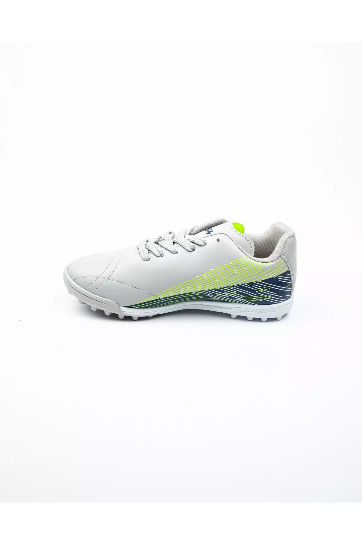 28116 Gray Kids Indoor Soccer Shoe