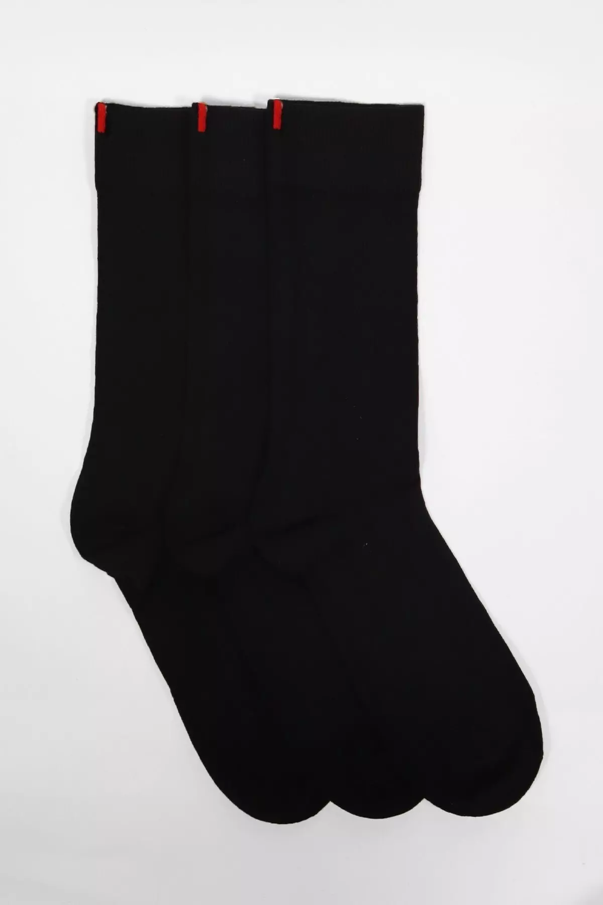 3-pack Harold Bamboo Men's Ankle Socks Black/black/black