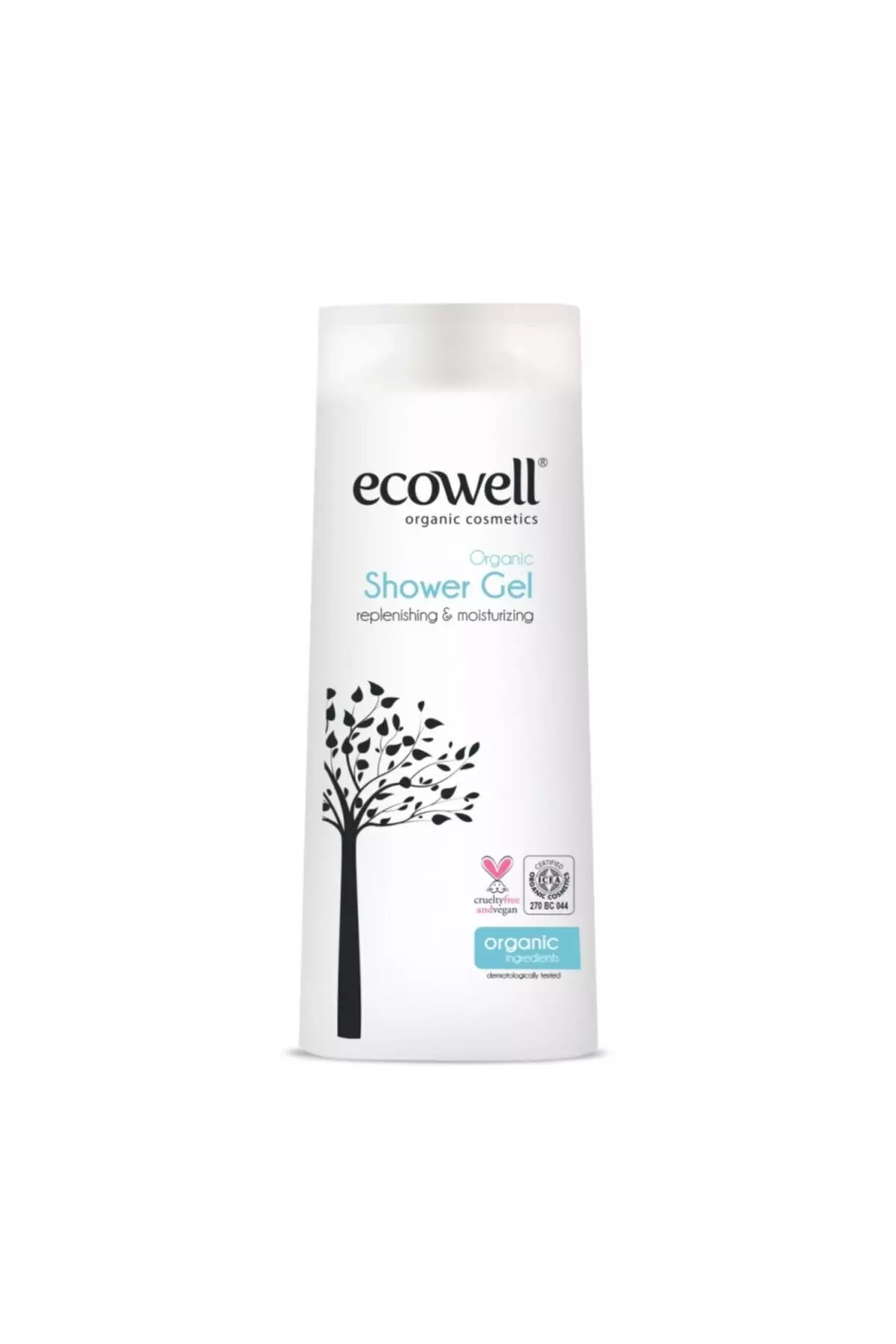 Shower Gel, Organic & Vegan Certified, Purifying, Refreshing, Hypoallergenic, Argan Miracle, 300ml