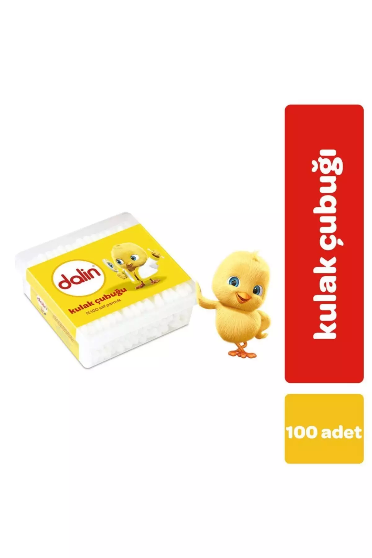 Safe Cotton Ear Buds 100 Pieces