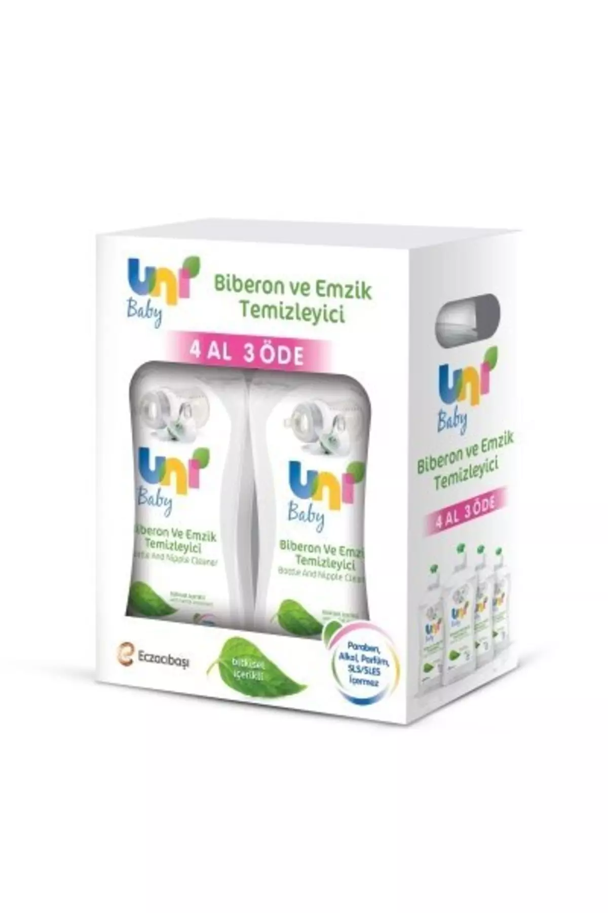 Bottle Nipple Cleaner 500 ml, Set of 4