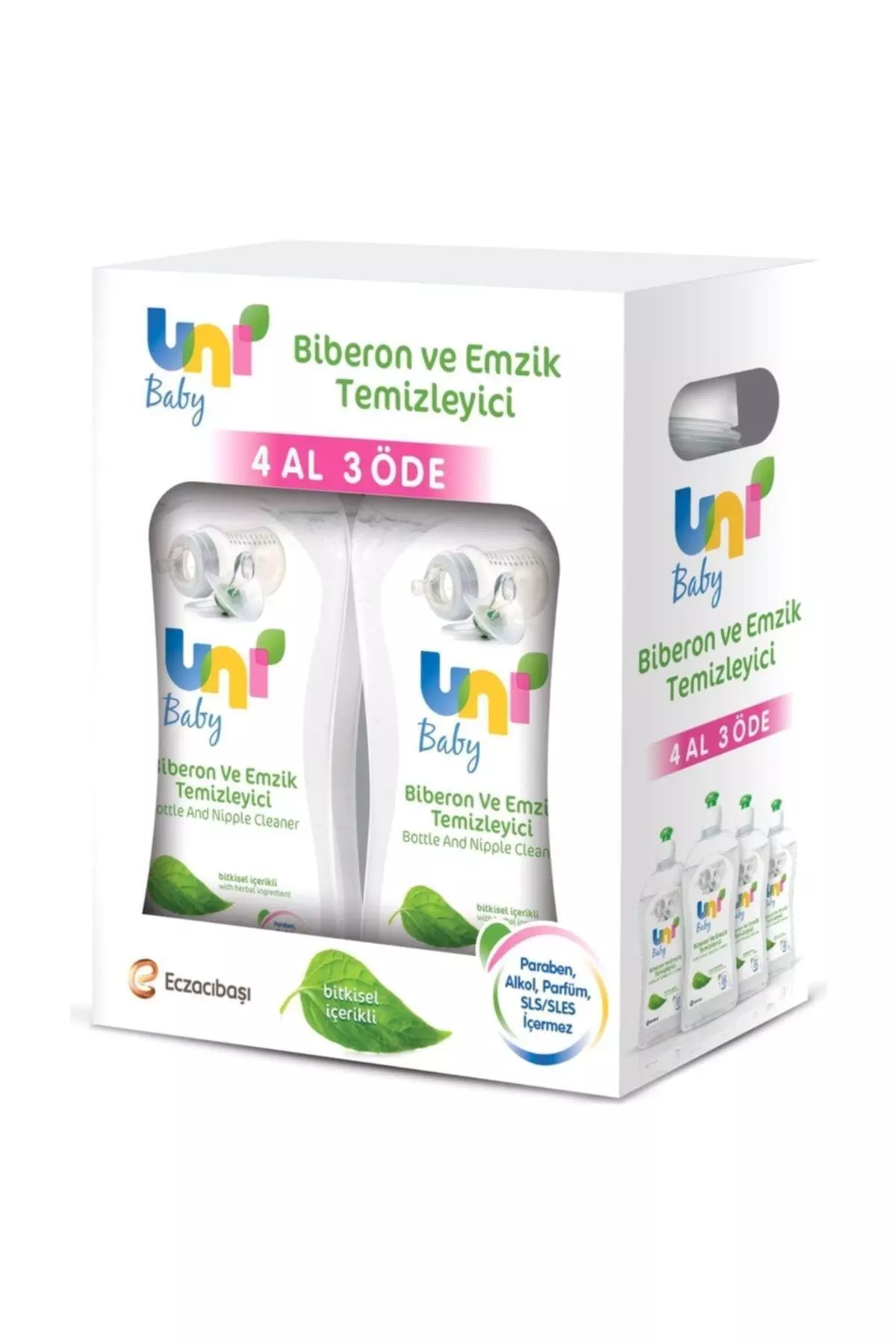 4-piece Pacifier and Bottle Cleaner