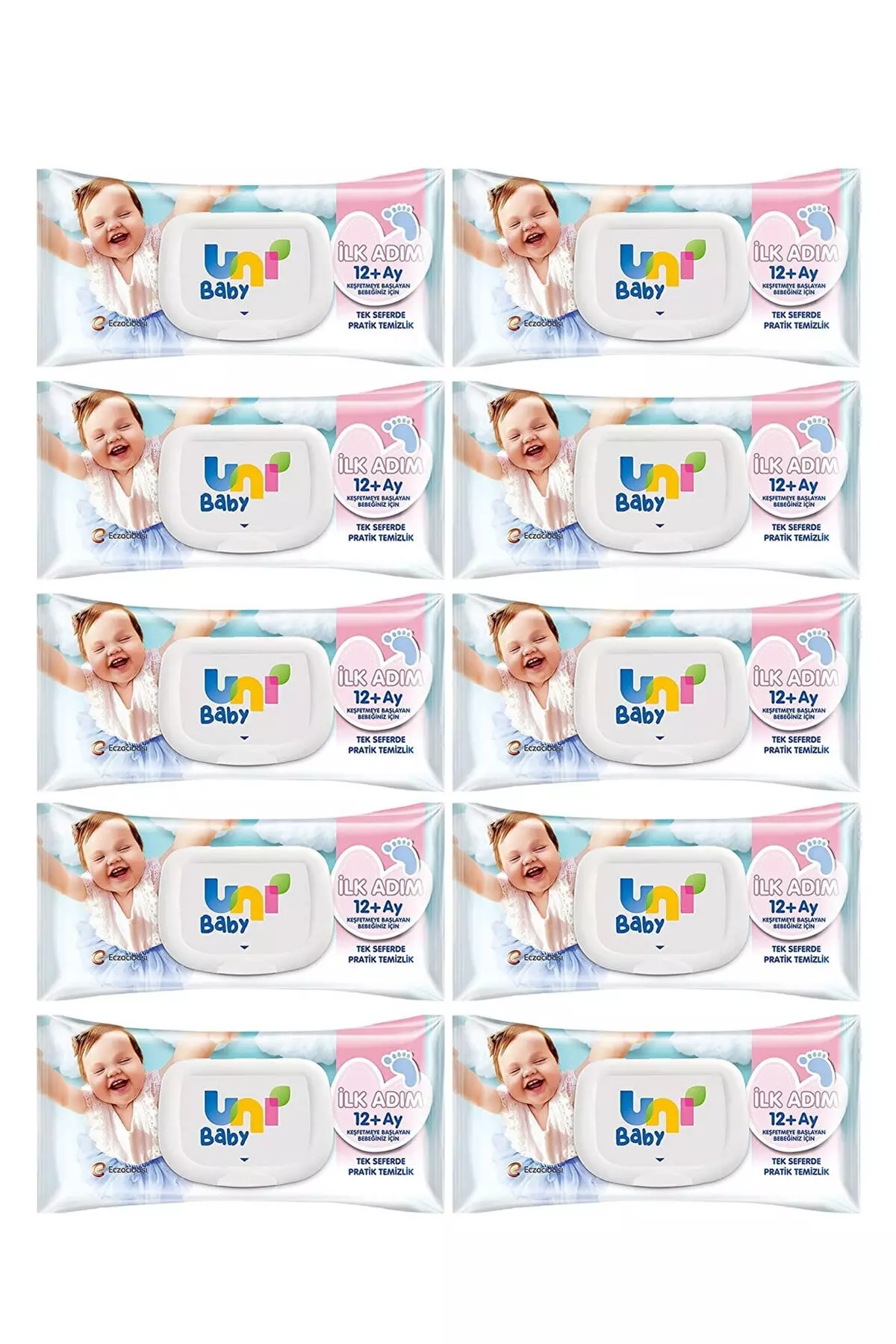 First Step Wet Wipes 52-pack X 10 Pieces