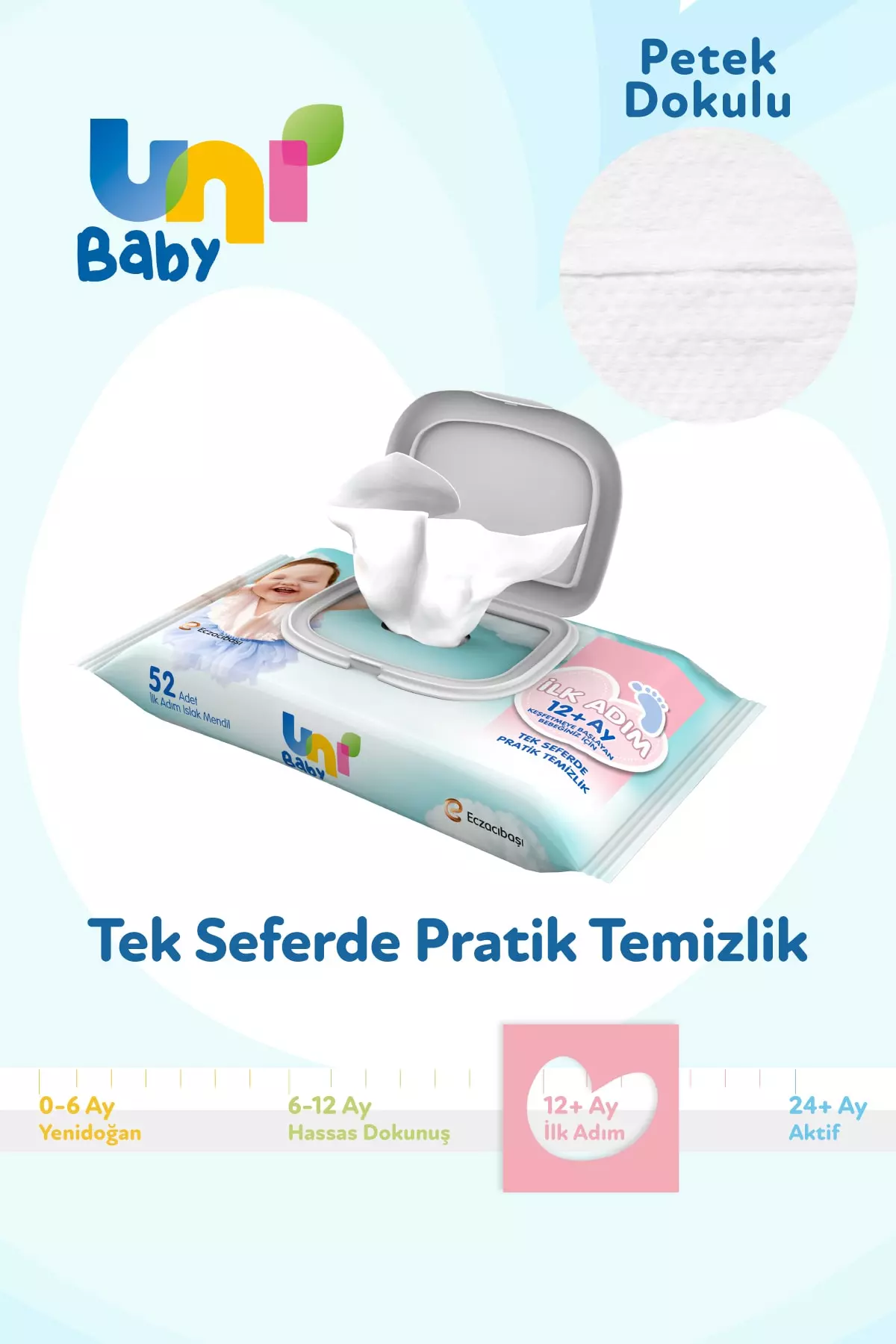 First Step Wet Wipes 5-pack 260 Sheets
