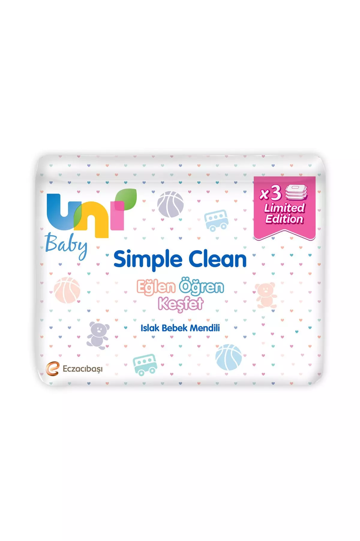Simple Clean Wet Wipes 3X52 Pieces