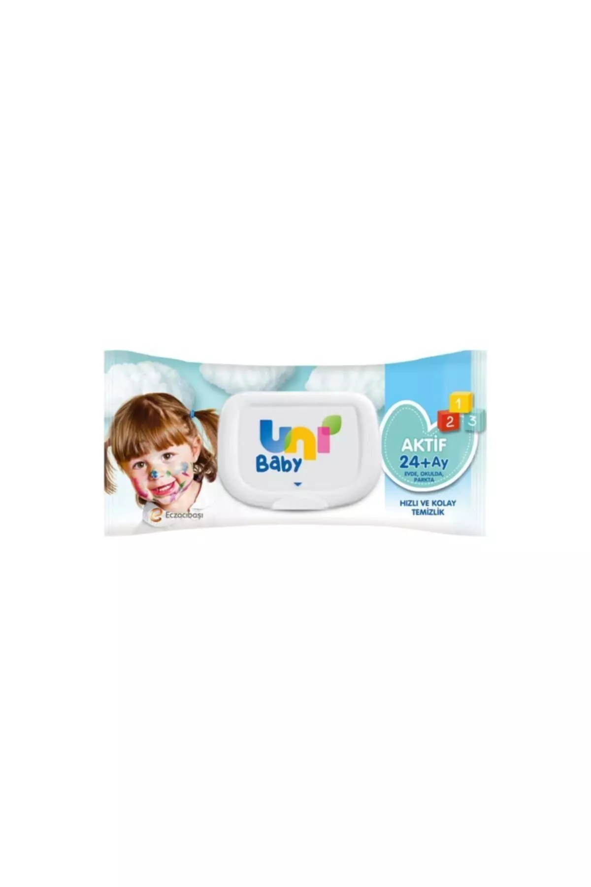 Active Wet Wipes 72 Pieces 24+ Months