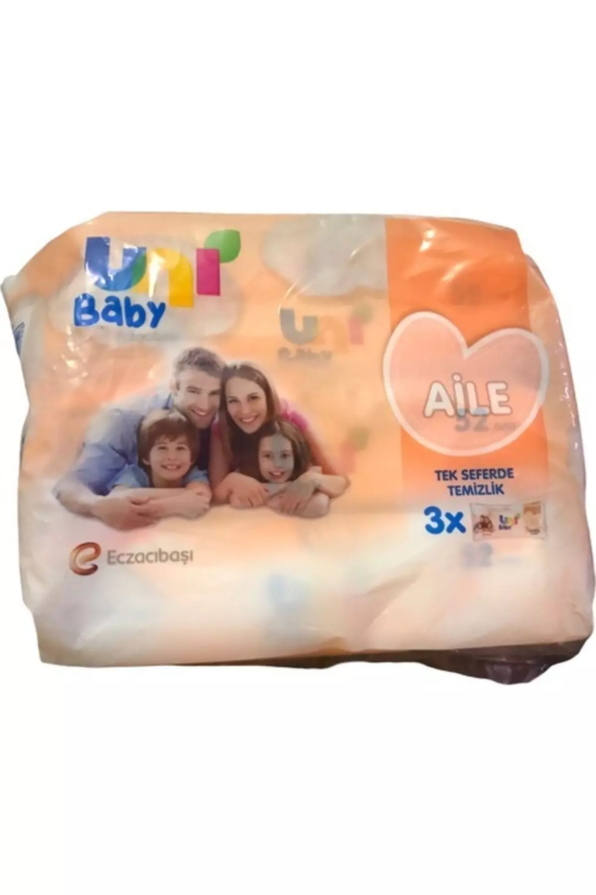 Family Wet Wipes 3 X 52 Sheets