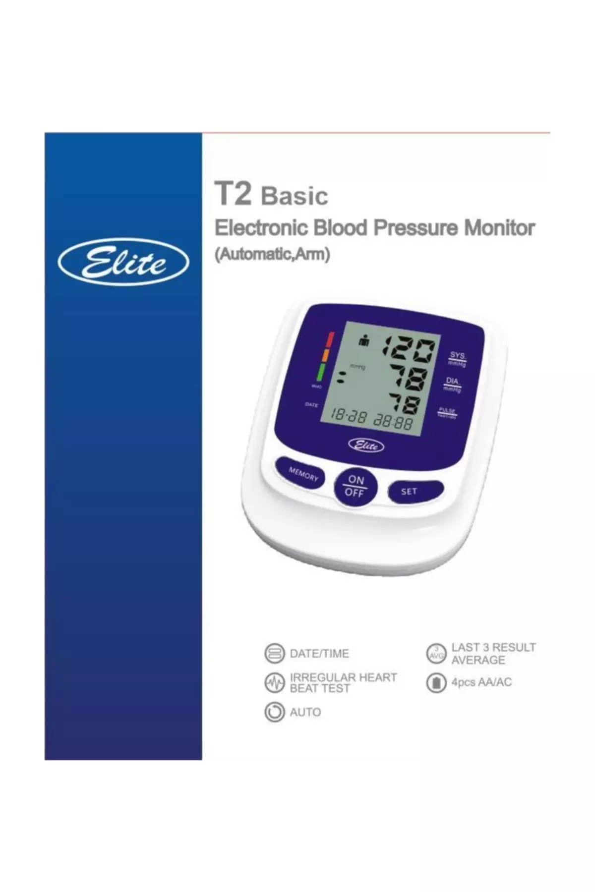 T2 Basic Cold Blood Pressure Monitor
