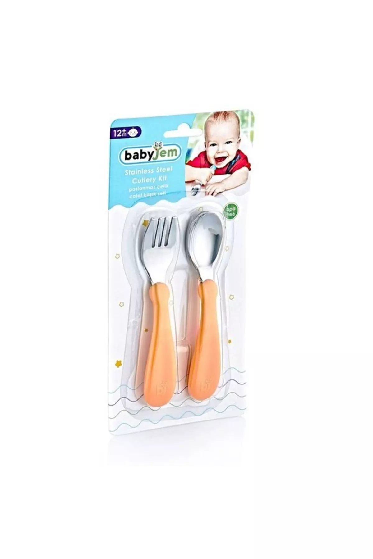 Stainless Steel Fork and Spoon Set