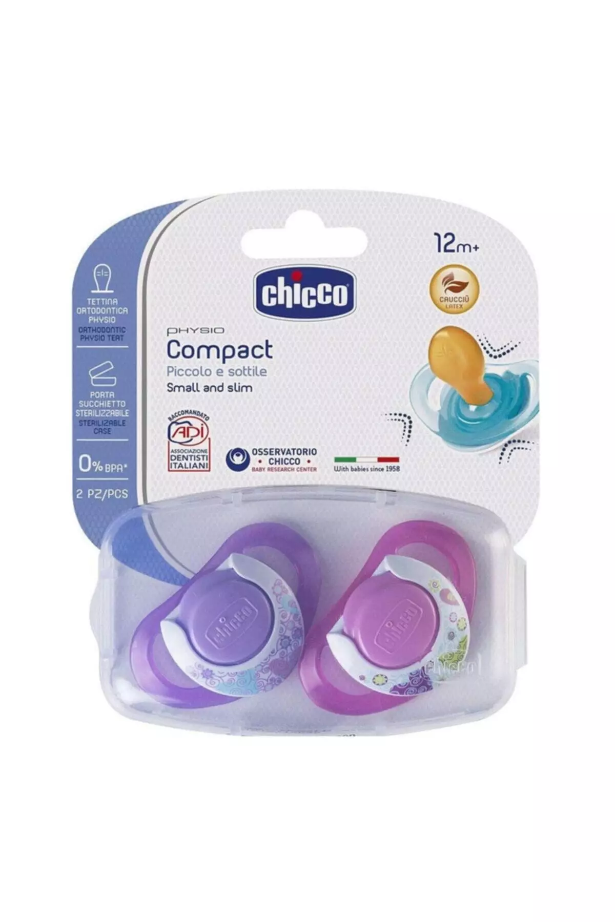 Physioforma Compact Pacifier 2-pack