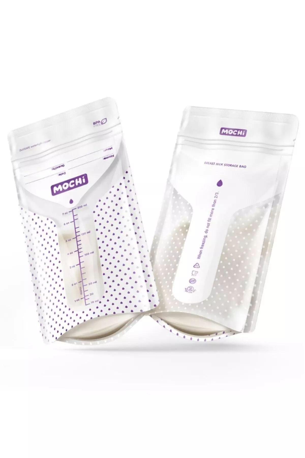 Breast Milk Storage Bags 25 Pieces