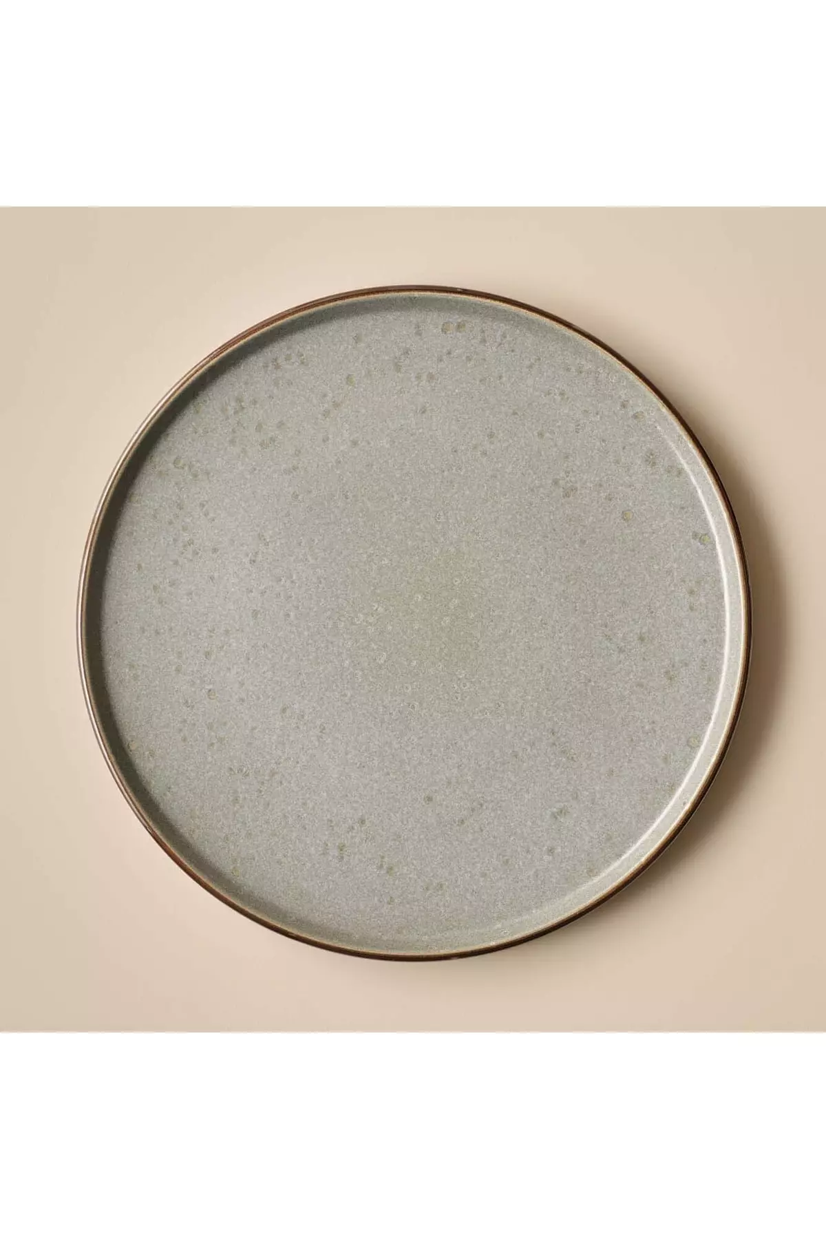Guarda Stoneware Serving Plate Green (27 Cm)