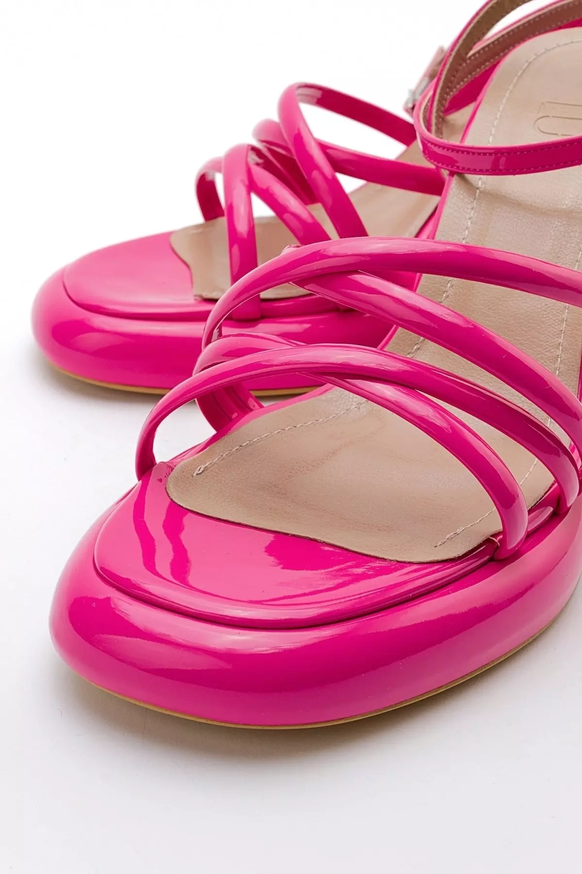 OPPE Fuchsia Patent Leather Women's High Heels
