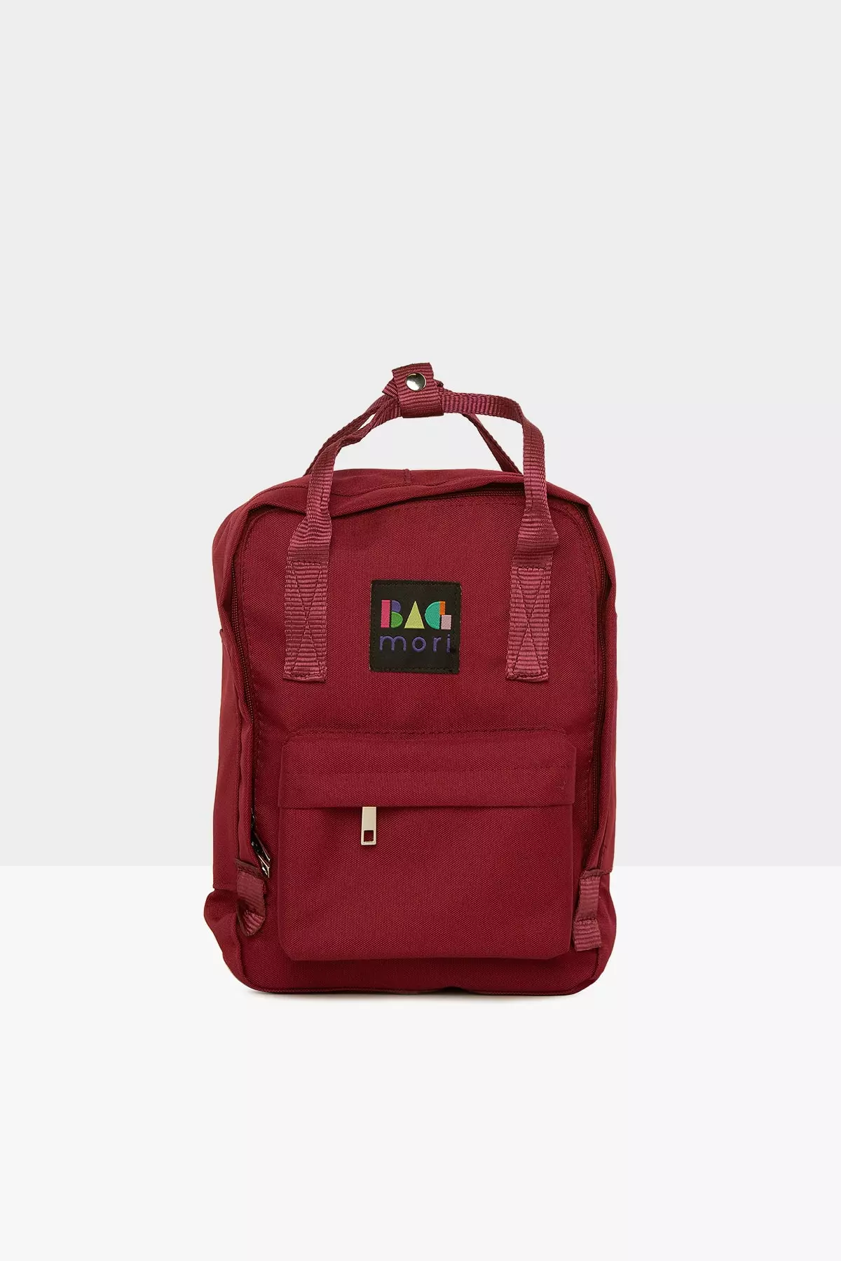 Burgundy Women's Square Adjustable Mini Backpack M000007857