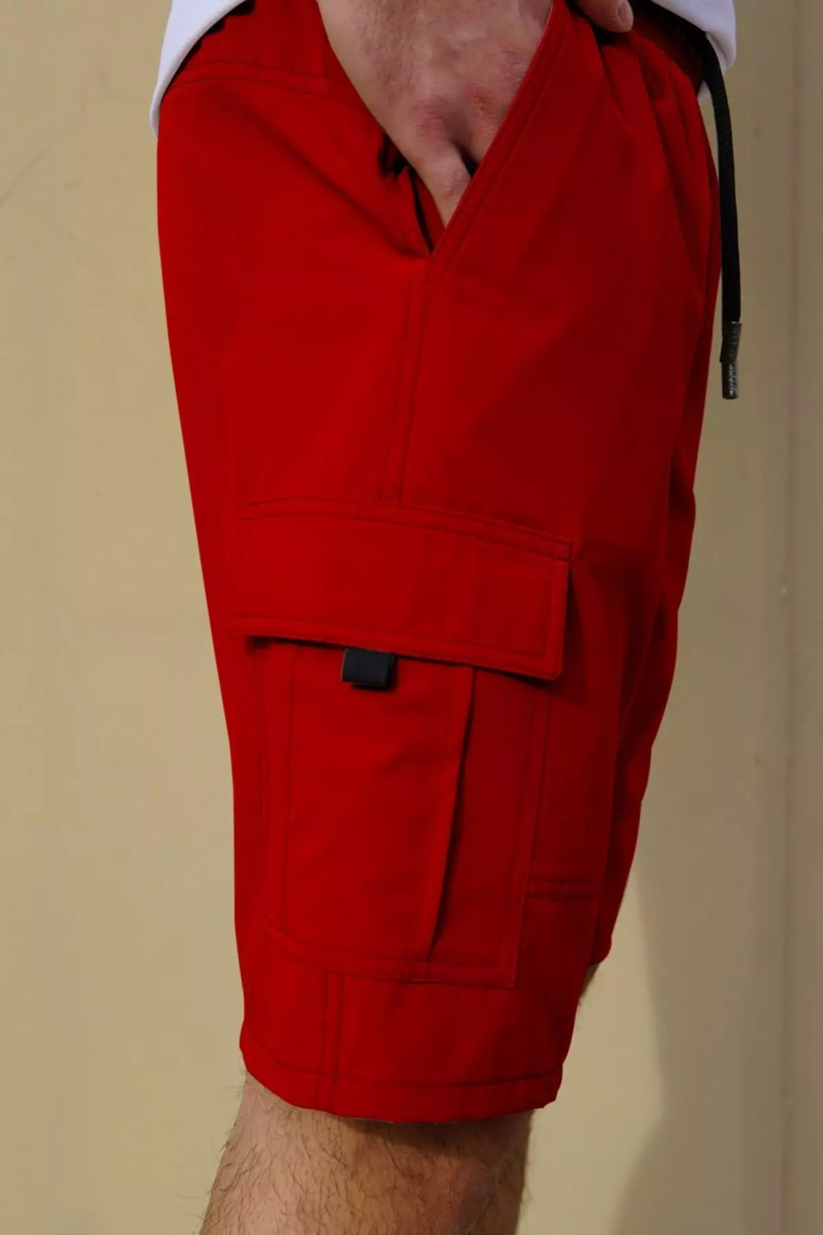 Men's Lycra Swim Shorts C1444 Red