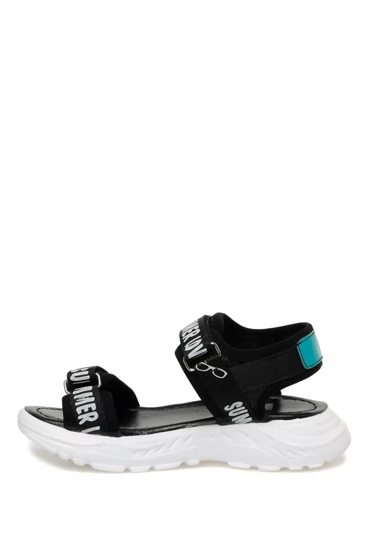 Balzac 3fx Black Girl's Sandal