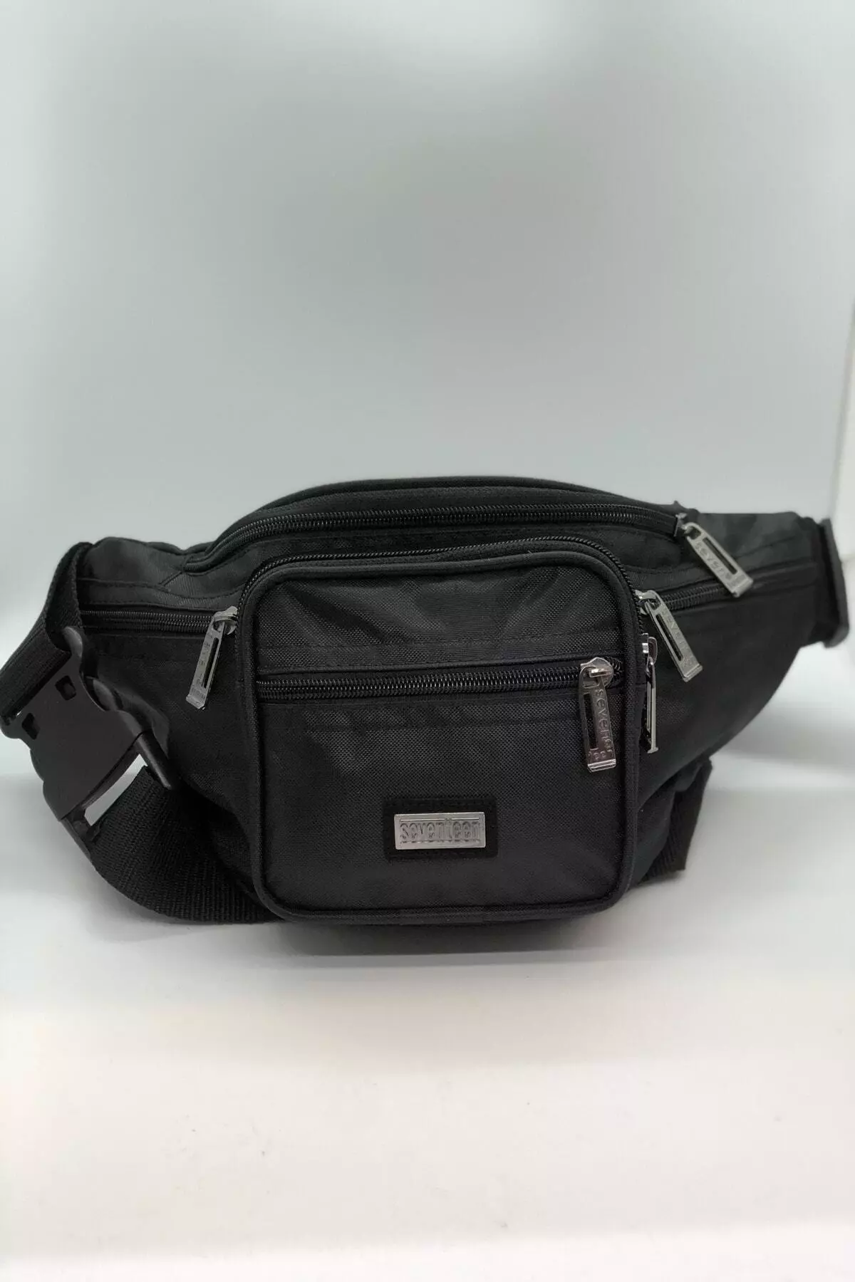 Seven Teen Men's Waist Bag Black 3432