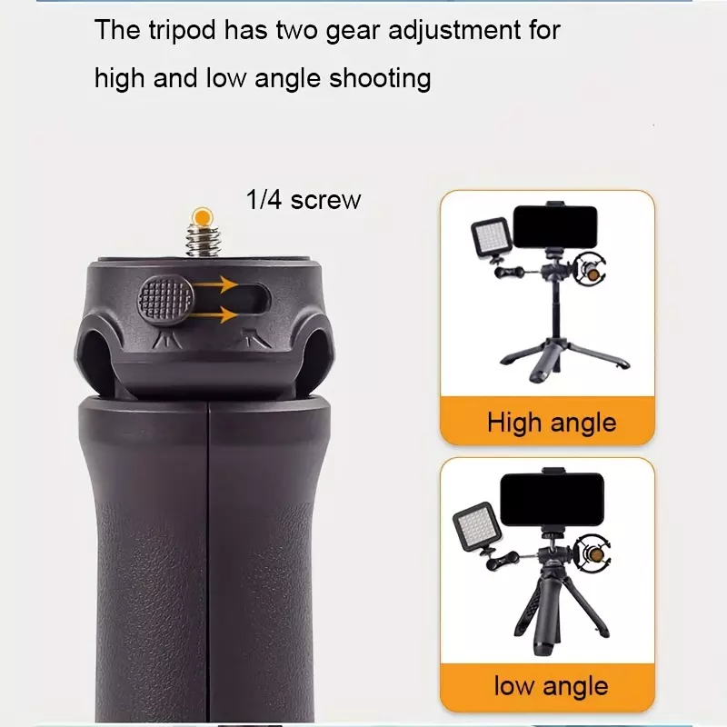 Taking Video Vlog Desktop Camera Retractable Smartphone Tripod Stand Mobile Phone Selfie Tripod