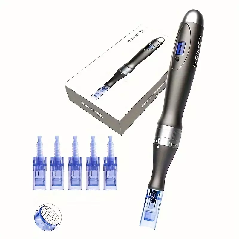 Dr Dermapen X6 Electric Derma Pen System Derma Pen Instrument Beauty Skin Care With 5PCS Round Nano