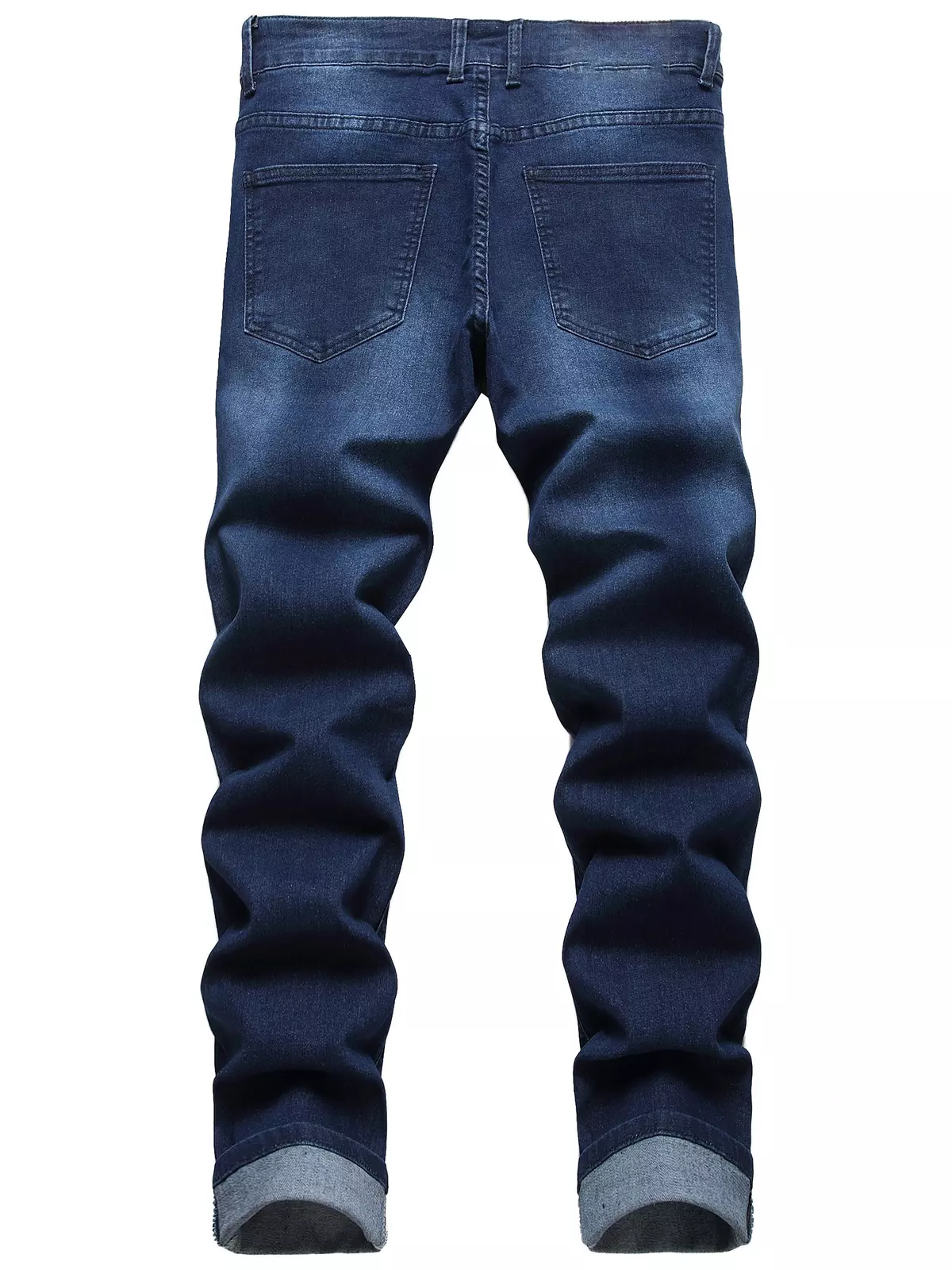 Men's Slim Fit Barrel Jeans Simple Style Comfy Straight Leg Denim Pants For Spring Summer Holiday Daily Commute Dates