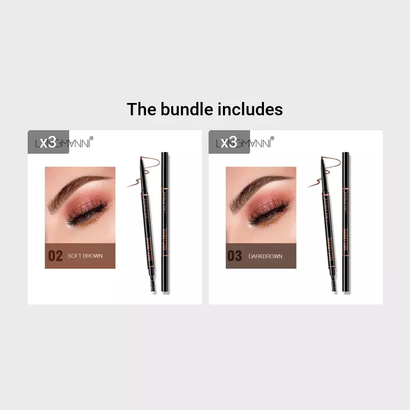 Ultra-Fine Wild Eyebrow Pencil - Smooth, Long-Lasting, and Easy to Apply-Style3